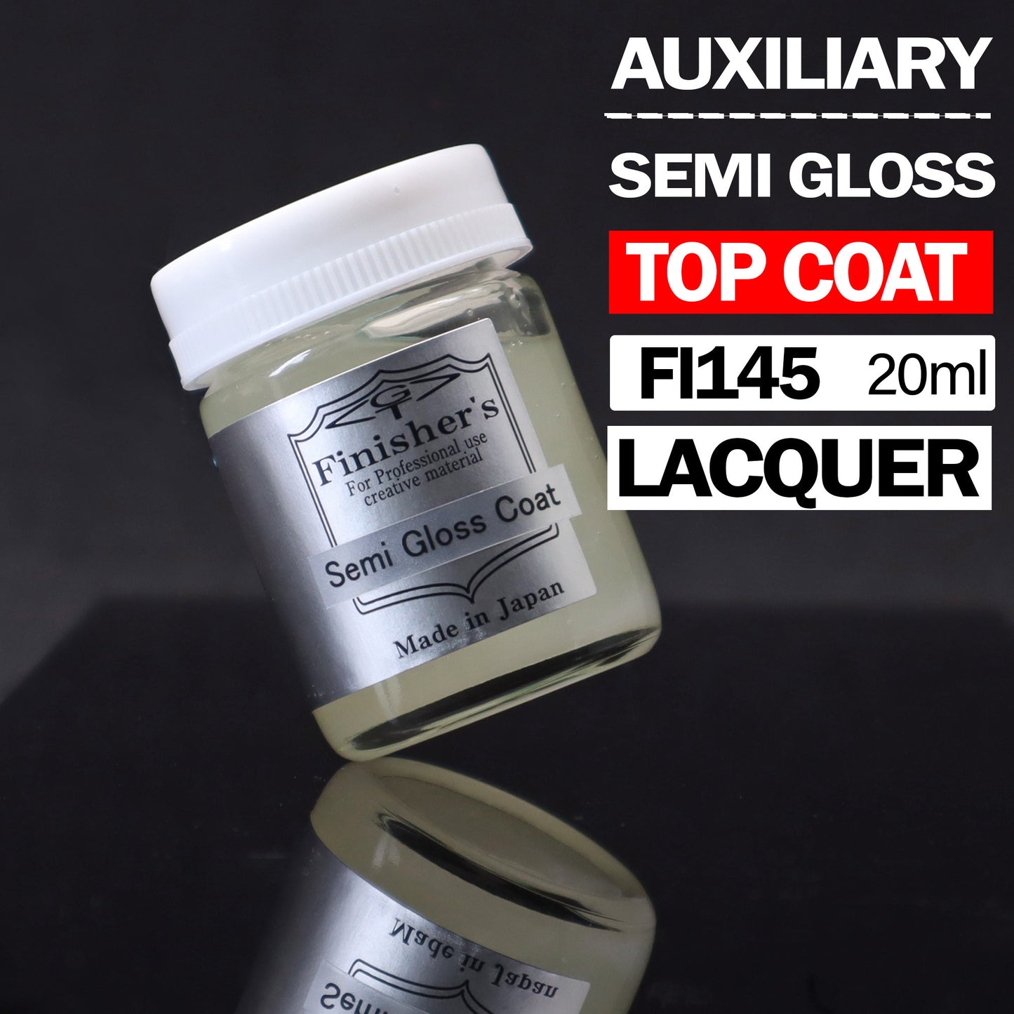 Finisher's FI145 Semi Gloss coat (Lacquer 20ml)