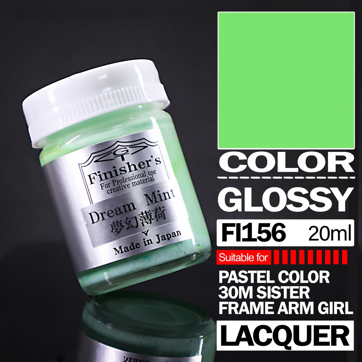 Finisher's FI156 Dream Mint (Lacquer base 20ml)