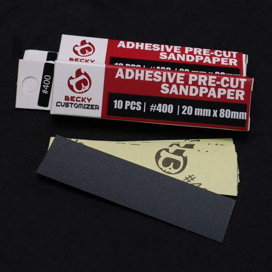 Becky Customizer Sandpaper (Adhesive pre-cut sandpaper)