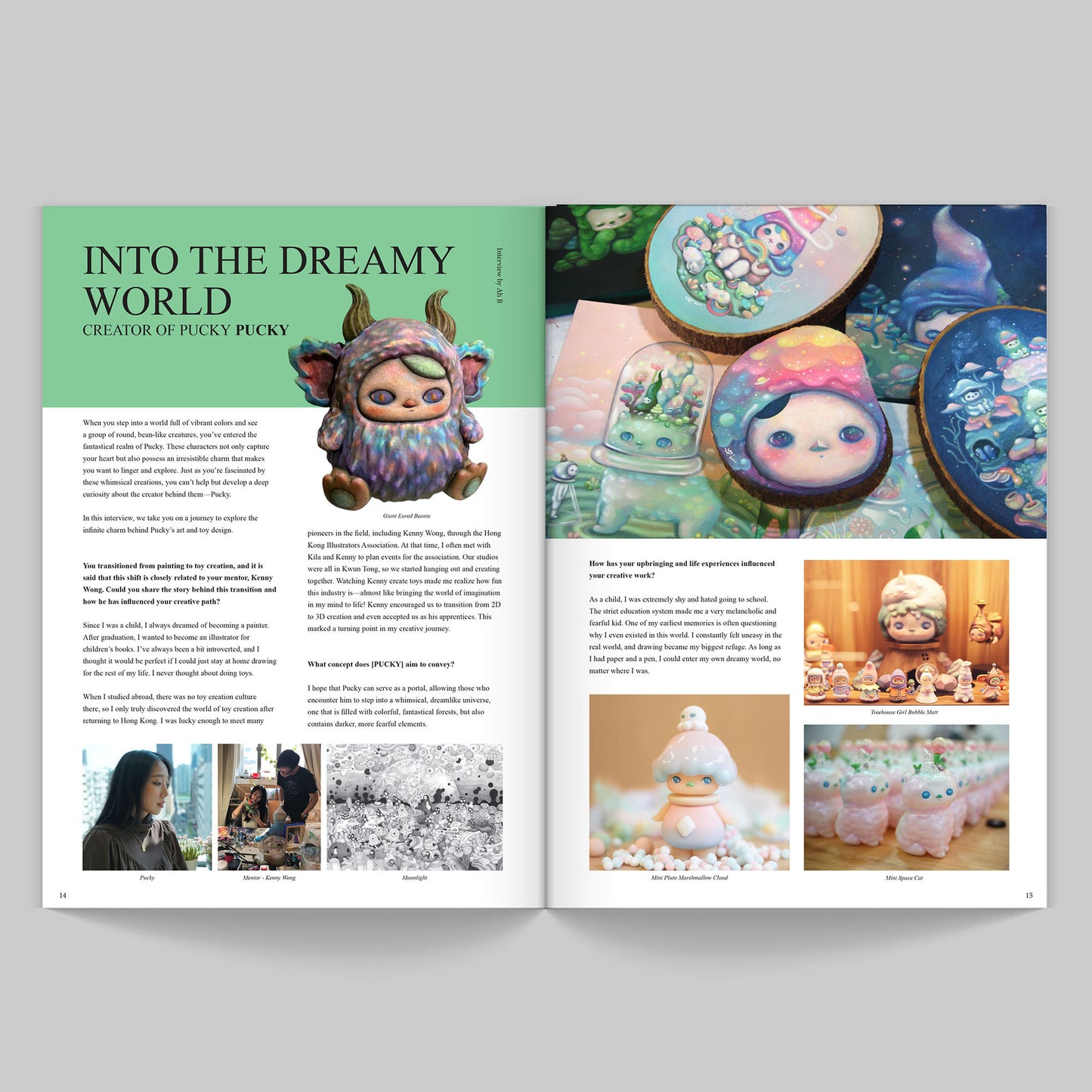 My artist story magazine Issue 2: Imaginary World (Designer toy magazine)