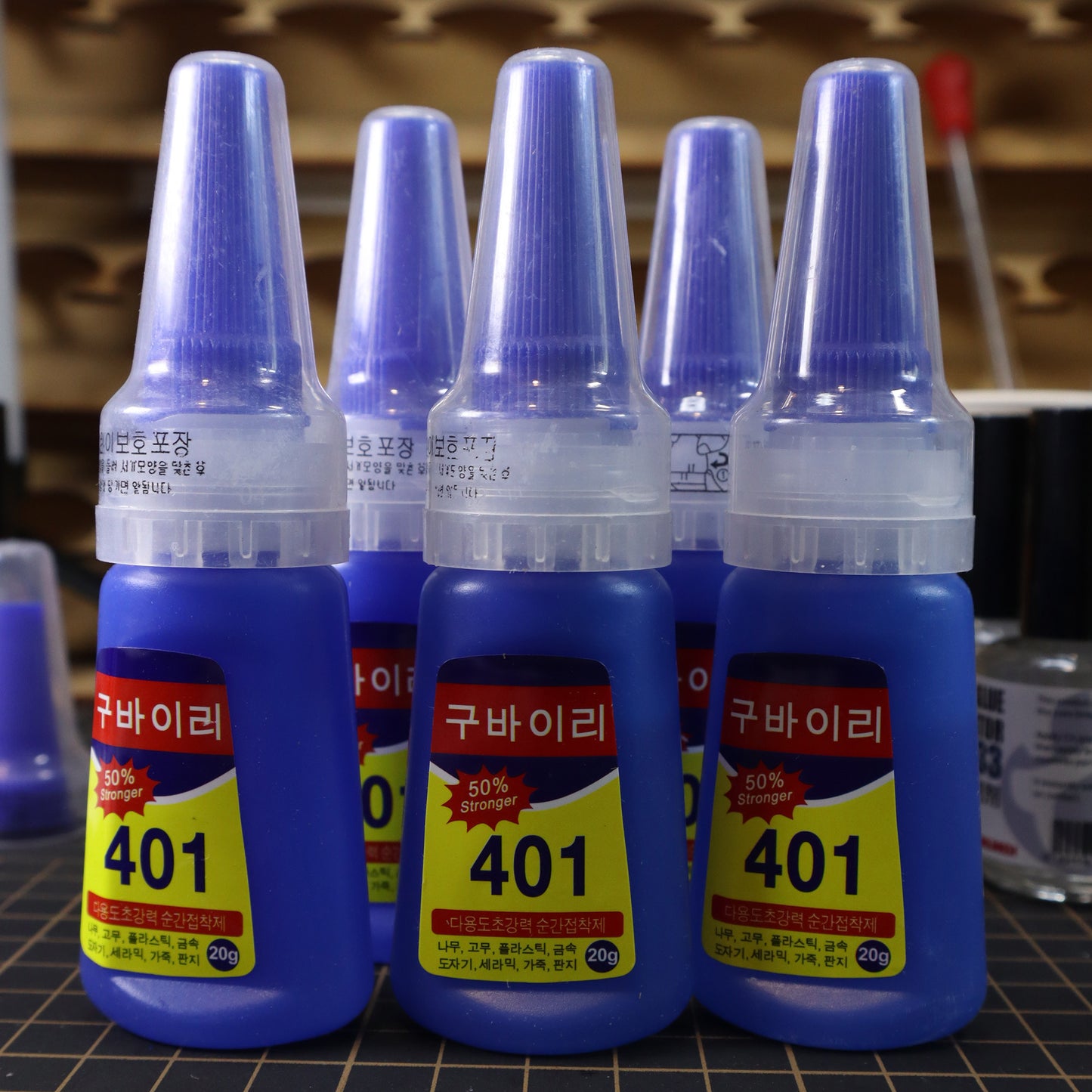 401 (20g) super glue / fast curing / strong / multipurpose glue