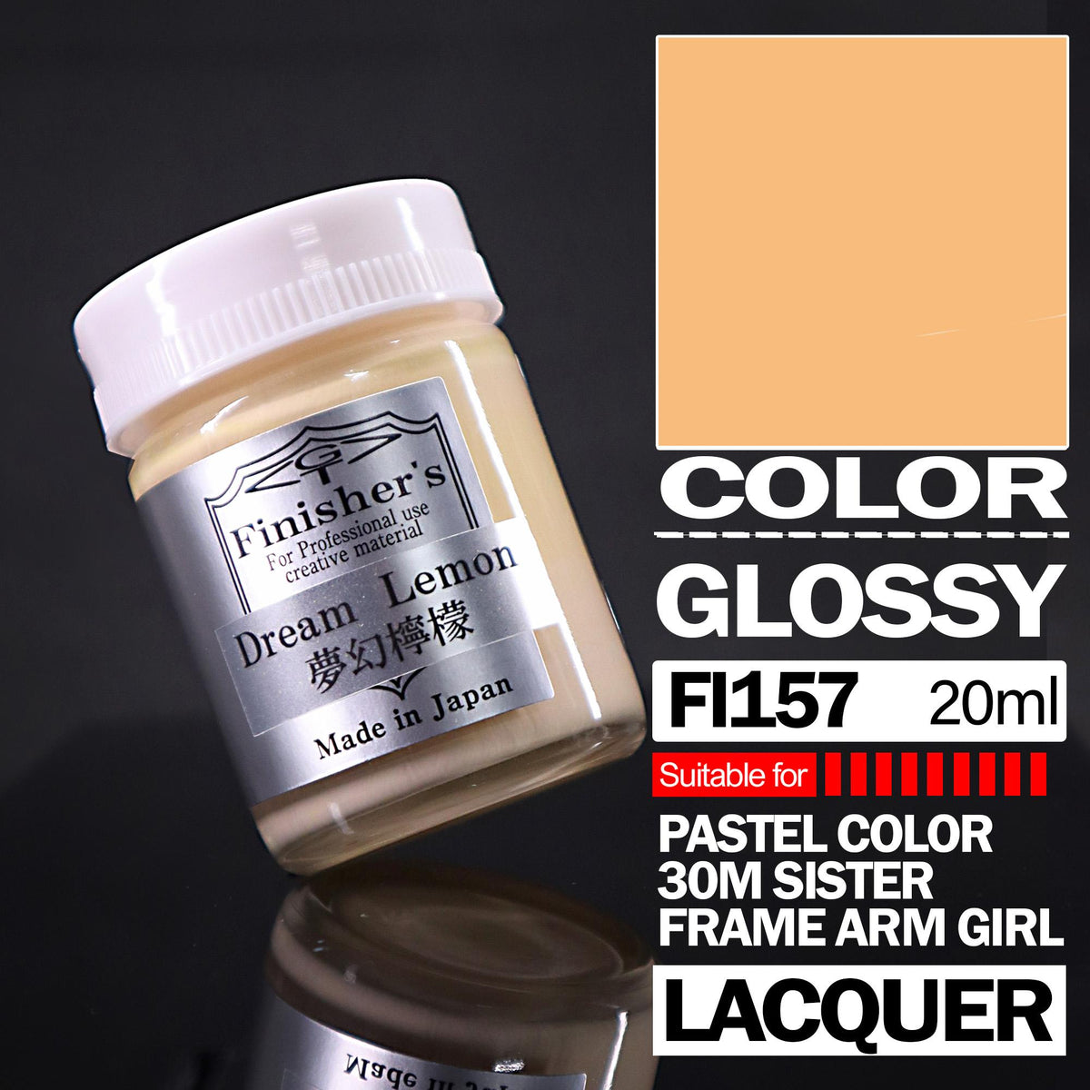 Finisher's FI157 Dream Lemon (lacquer base, 20ml)
