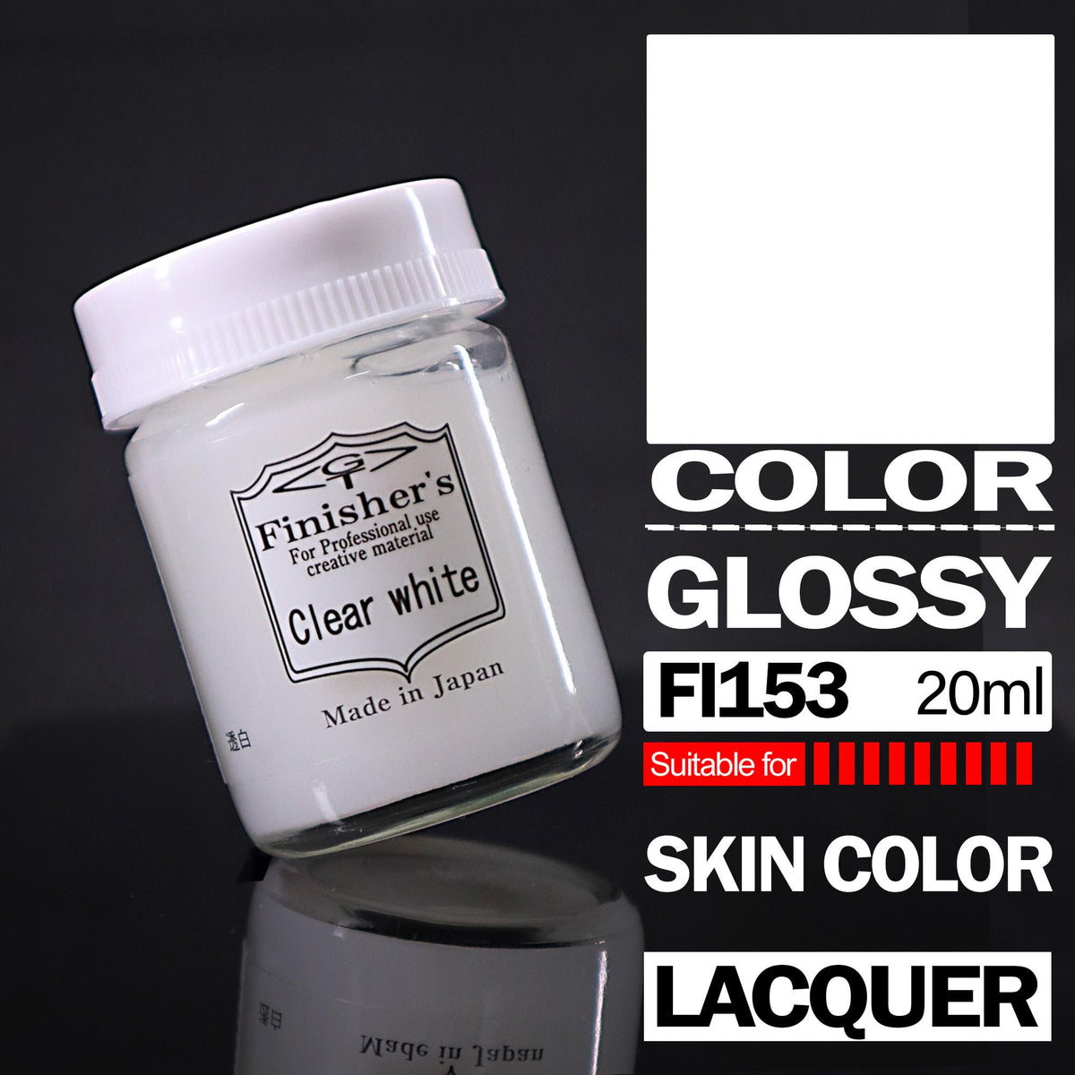 Finisher's FI153 Clear White (lacquer 20ml)