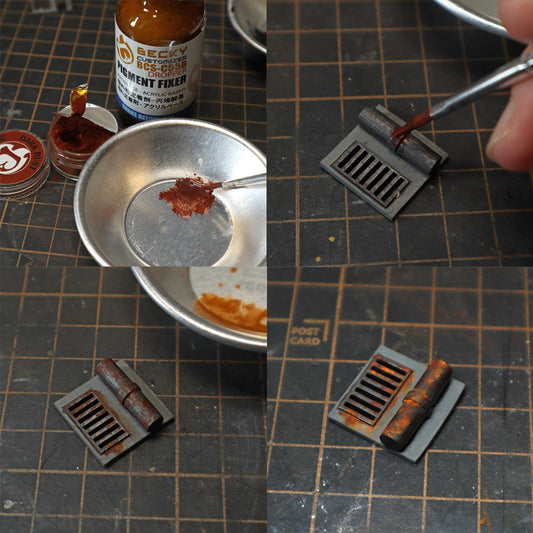 Becky Customizer Rust 'n' Rot Pigments set / Rust effect pigment (BCS-C66A)
