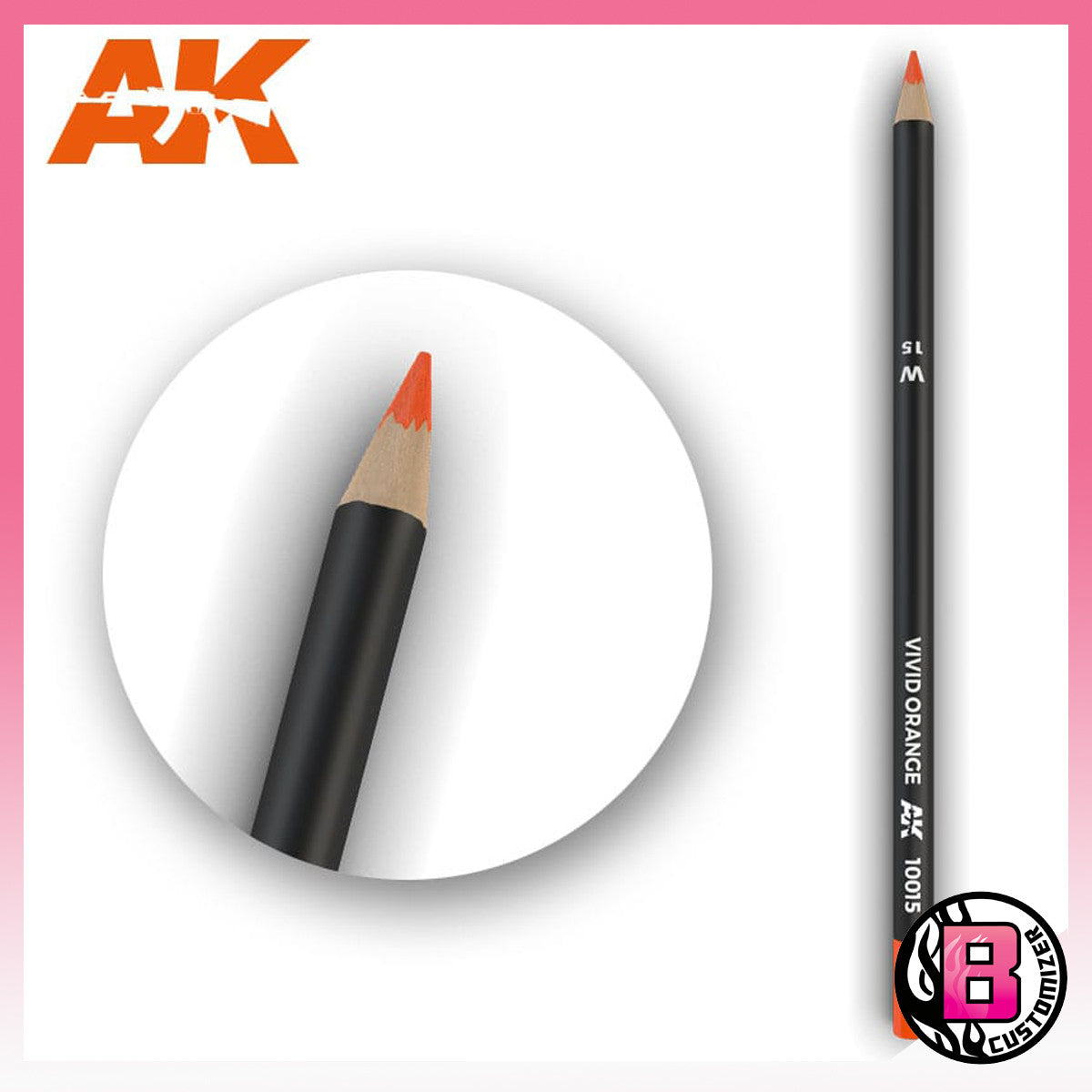 AK10015 Vivid Orange (weathering pencil)