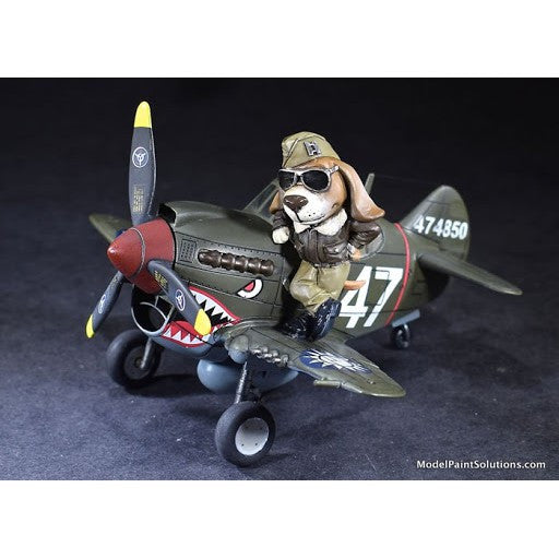 Tiger Model TT002 Curtiss P-40 Warhawk And Pilot