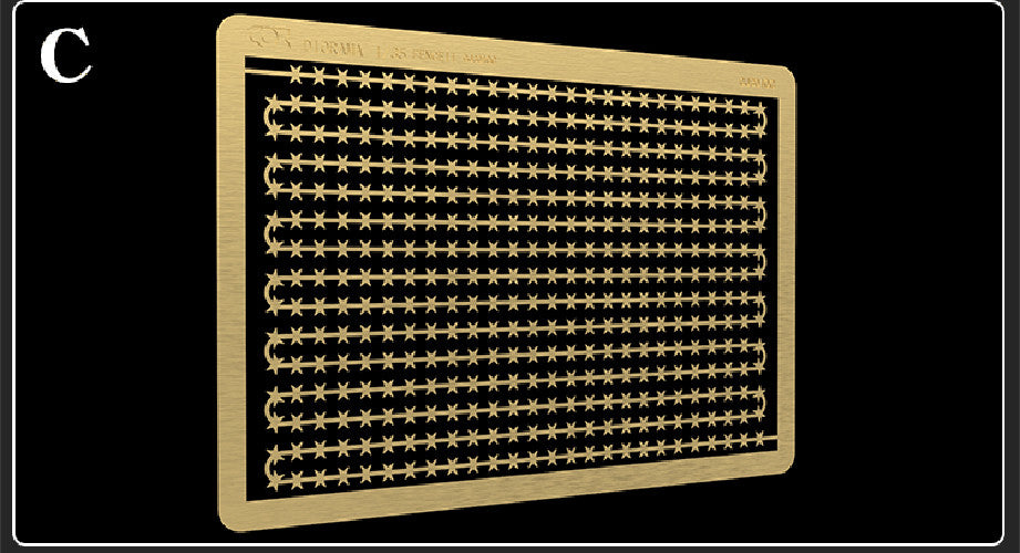 Cormake 1/35 scale Anti-Tank obstacle and bard wire