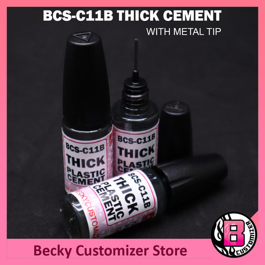 Becky Customizer Thick Plastic Cement (BCS-C11B)