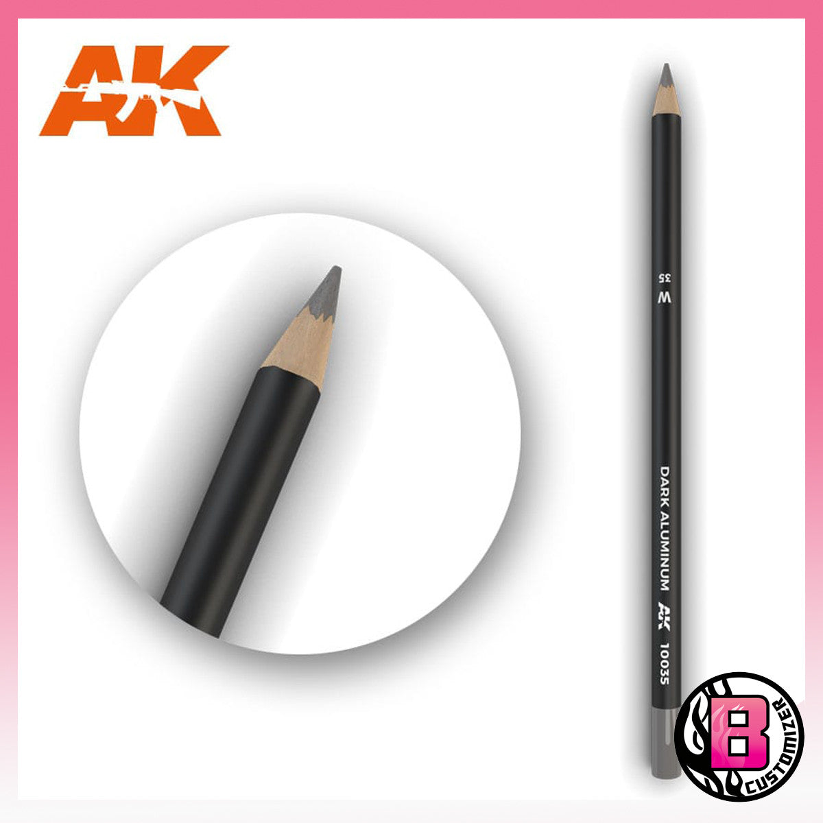 AK10035 Dark Aluminum (Weathering Pencils)