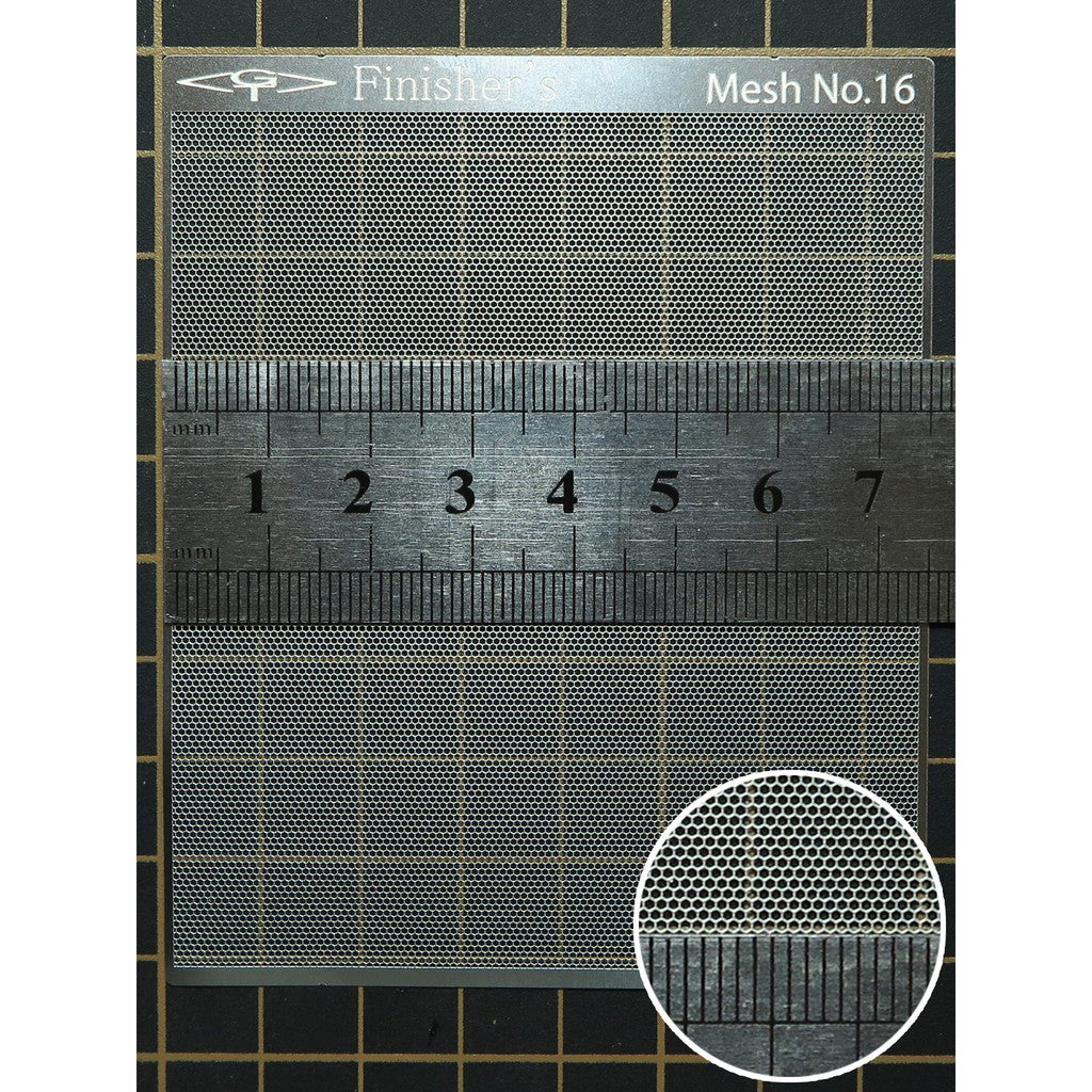 Finisher's Photo Etch Mesh (Hexagon)