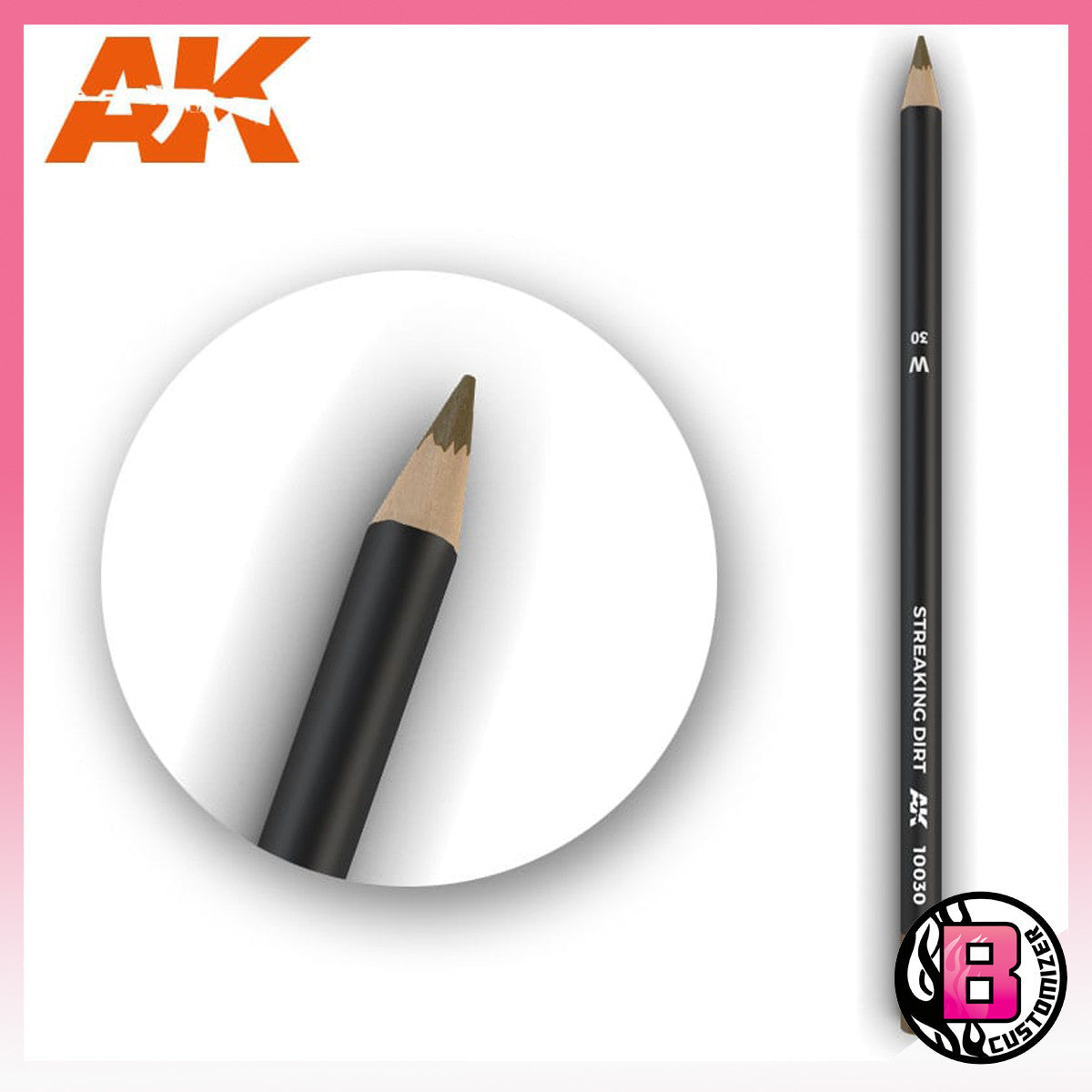 AK10004 WHITE (weathering pencil)