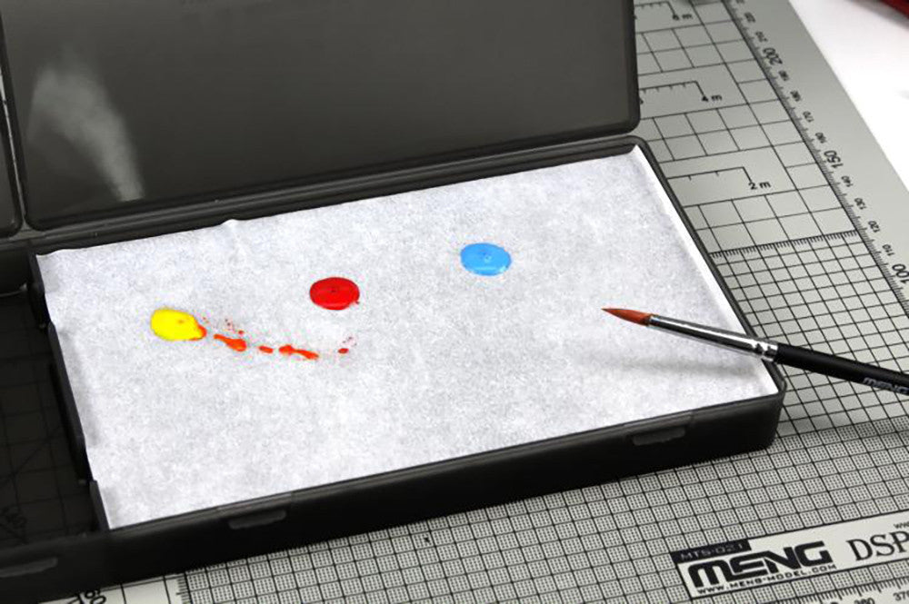 MENG model Moisture-Retaining Palette and Refill pack for Acrylic paints
