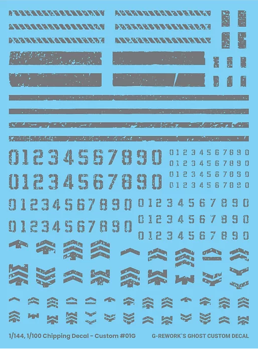 G-Rework Chipping Decal custom (water decal)