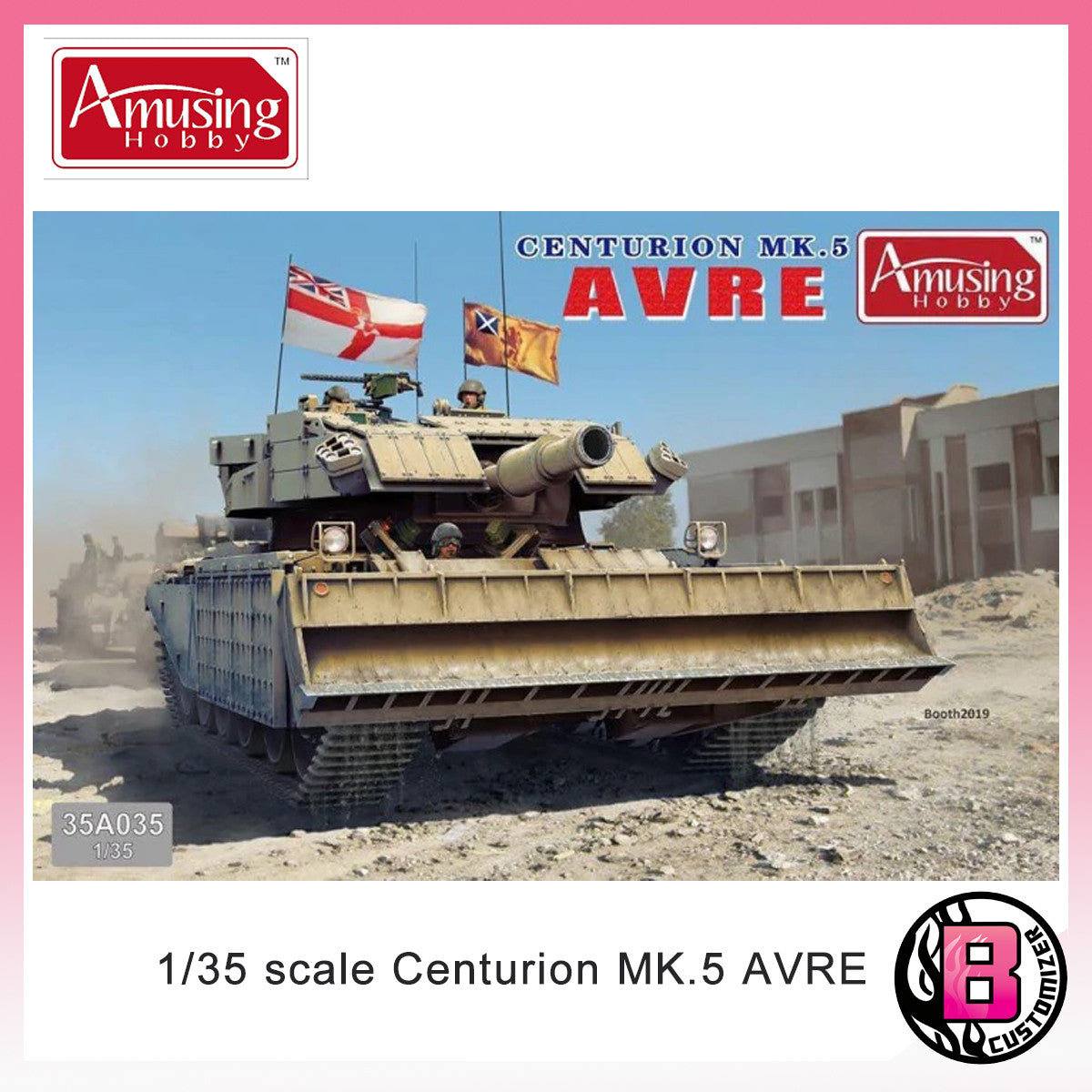 Amusing Hobby 1/35 Centurion MK.5 AVRE (35A035)