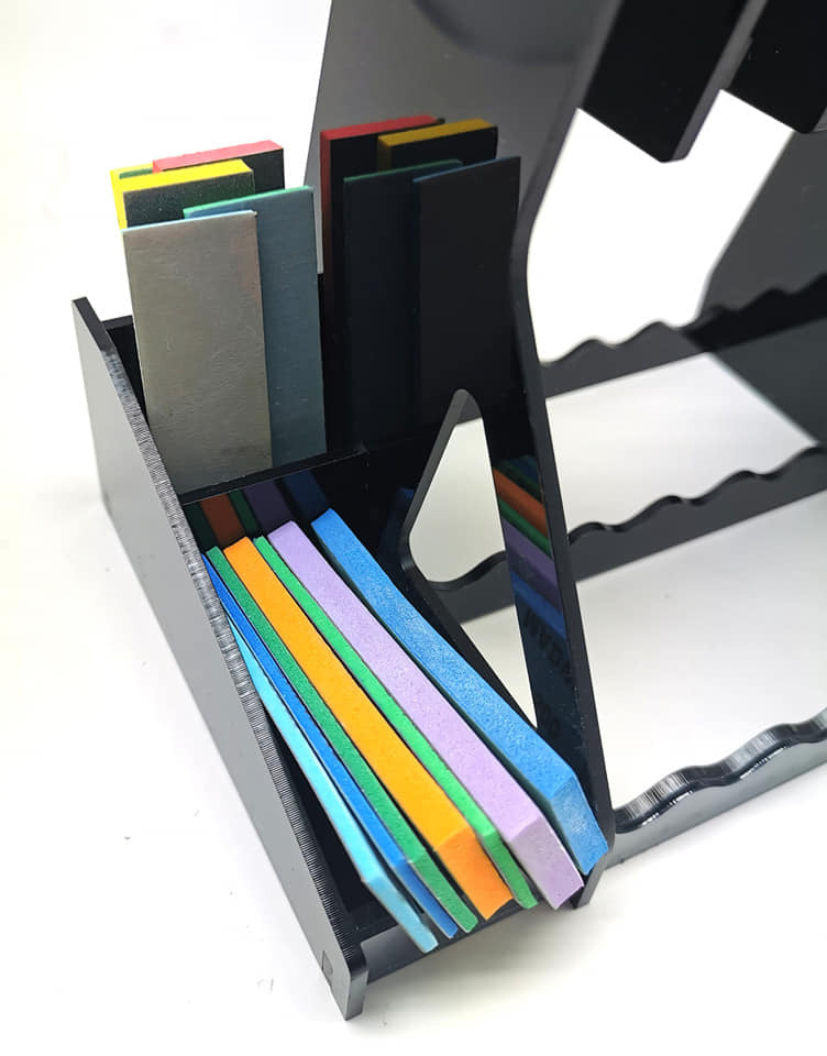 Ebasenet Nipper Stand (Sleek Black acrylic)