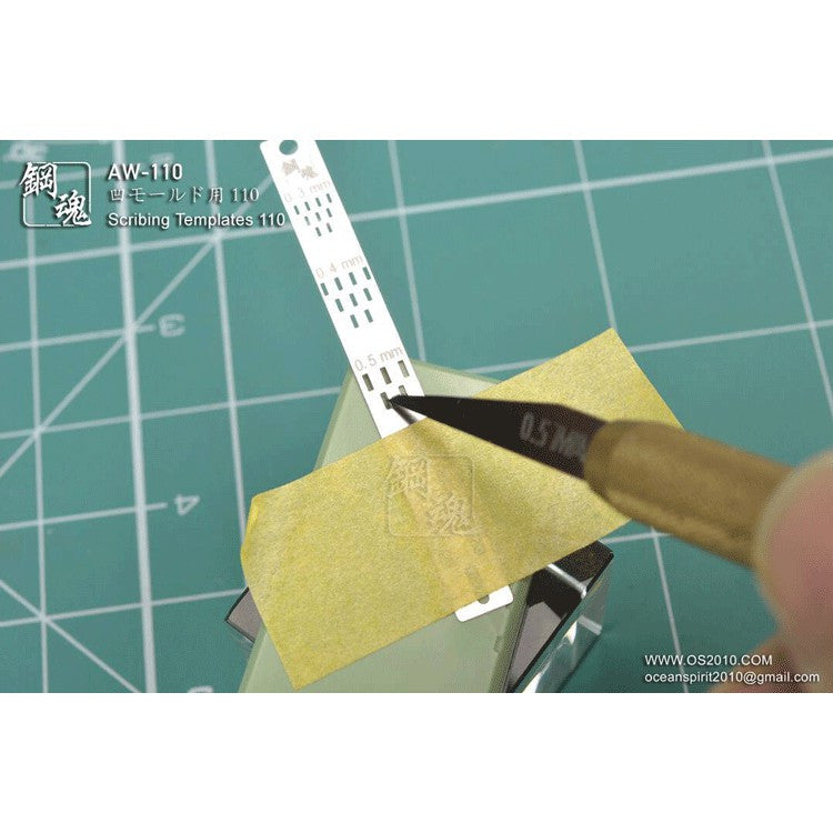 A.W Steel spirit AW-110 chisel template