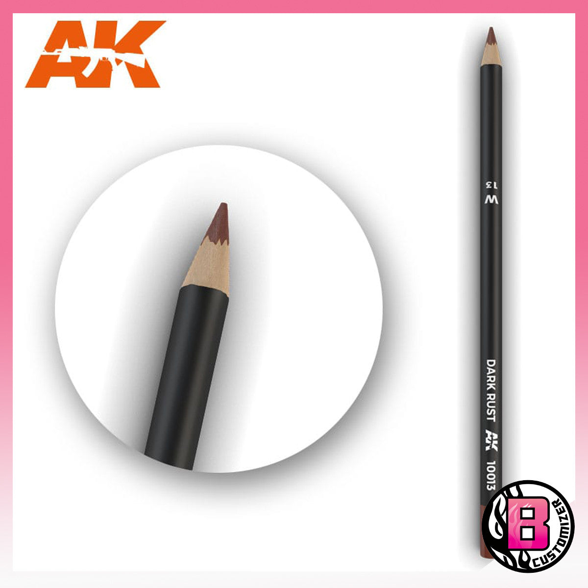AK10013 Dark Rust (weathering pencil)