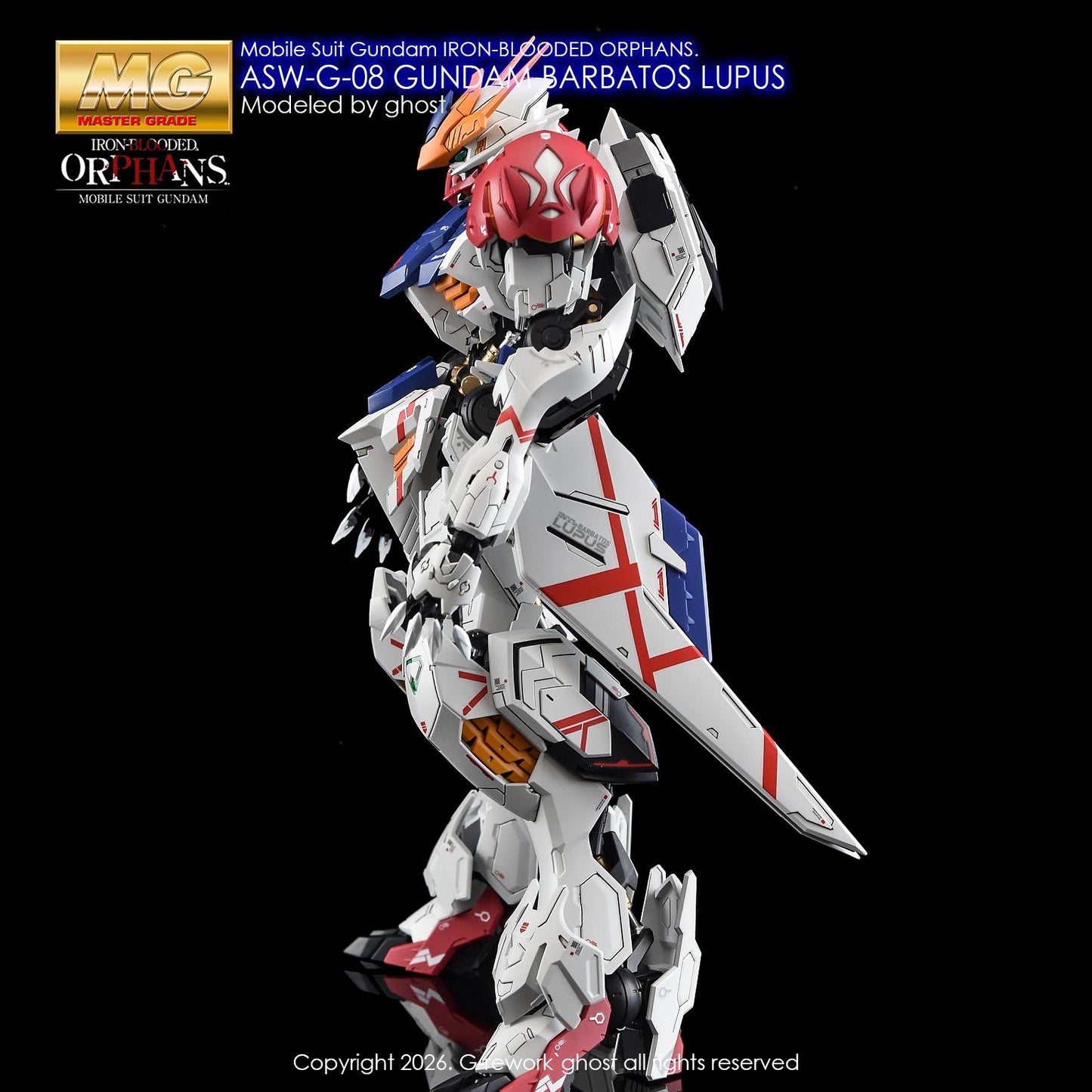 G-Rework [MG] Barbatos Lupus (WATER DECAL ONLY)
