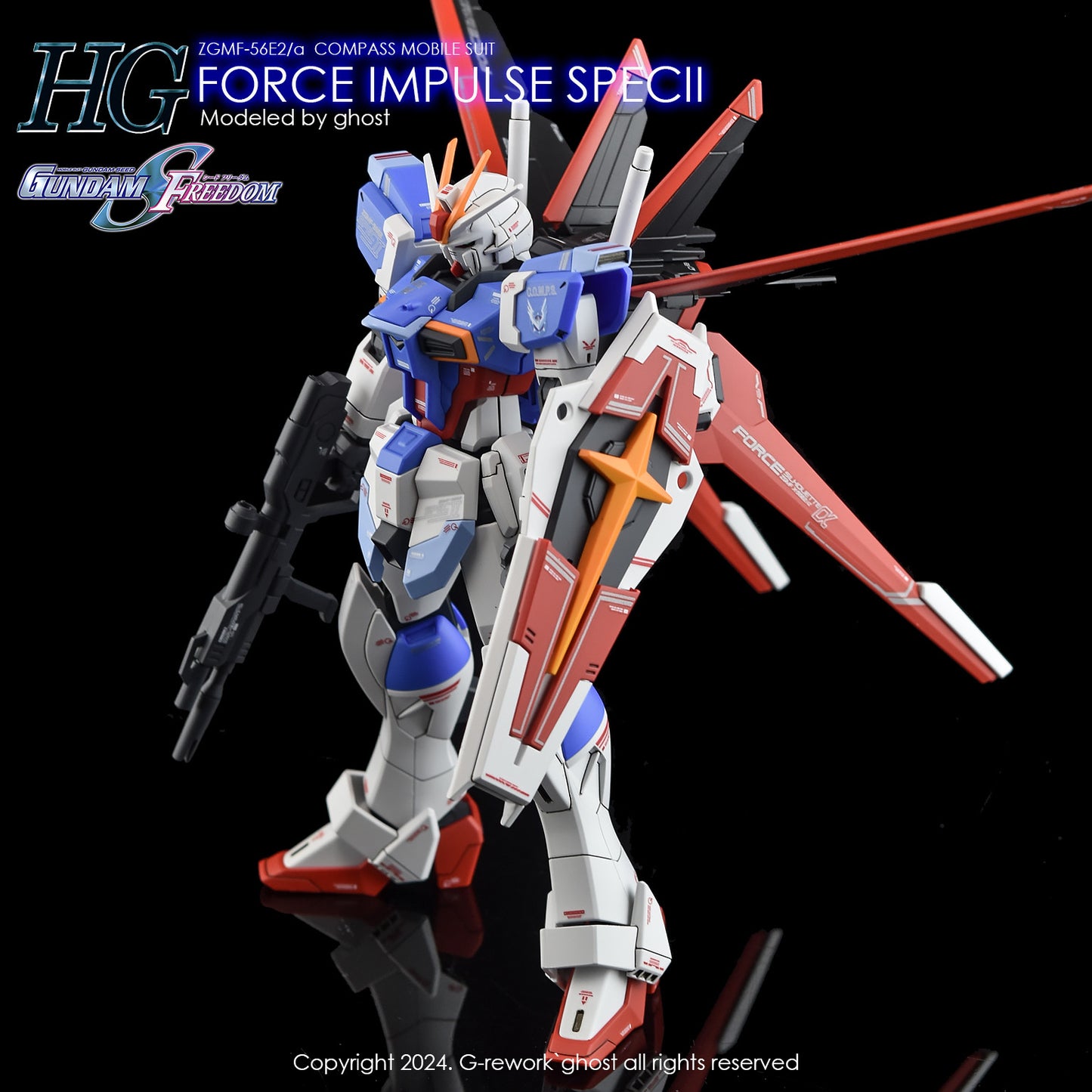 G-Rework [HG] SEED FORCE IMPULSE GUNDAM (water slide decal)