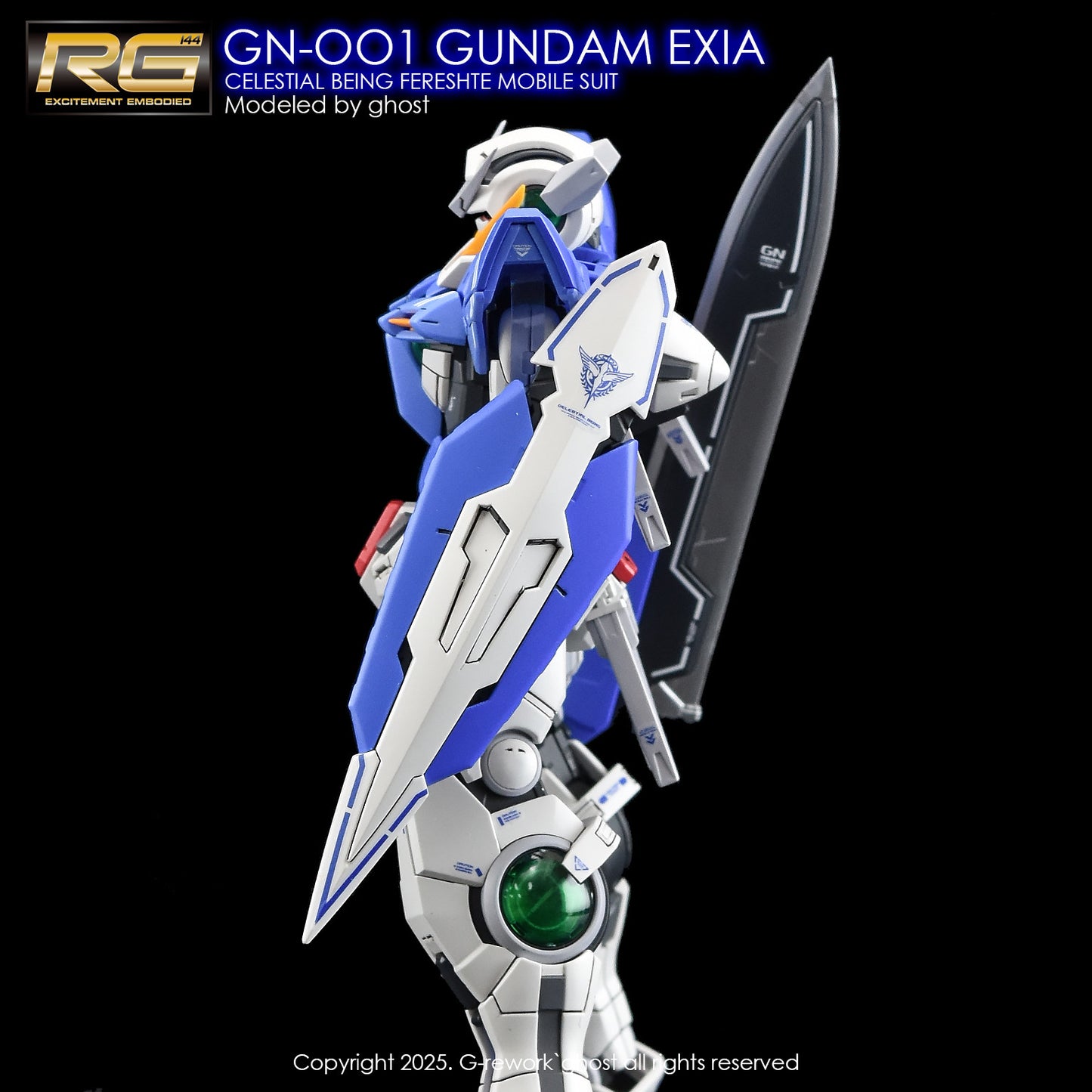 G-Rework [RG] GUNDAM EXIA (Water slide decal ONLY)