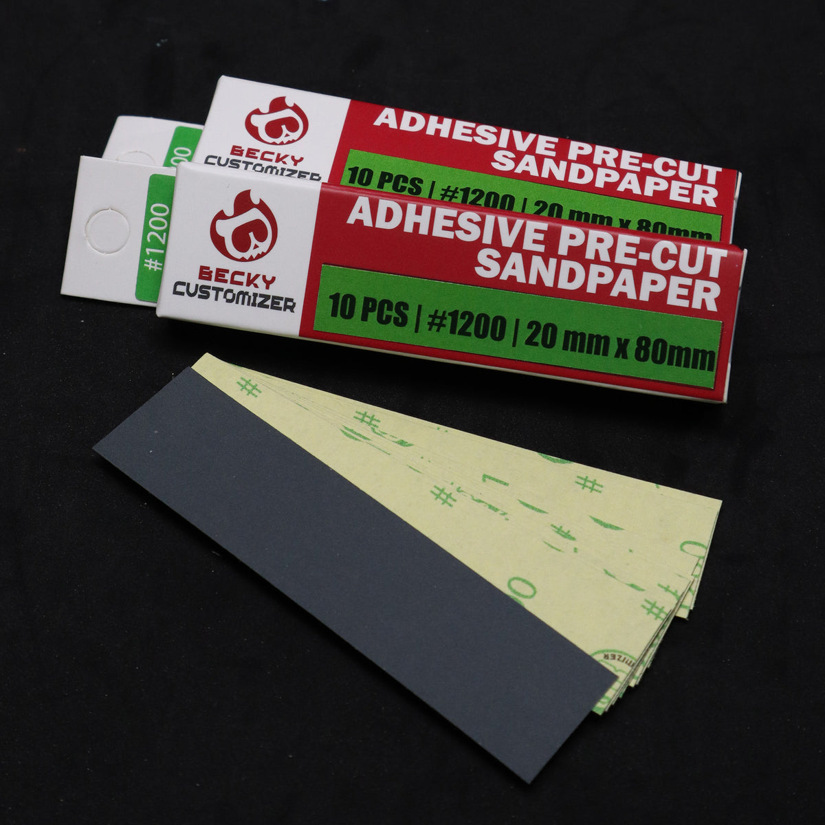 Becky Customizer Sandpaper (Adhesive pre-cut sandpaper)