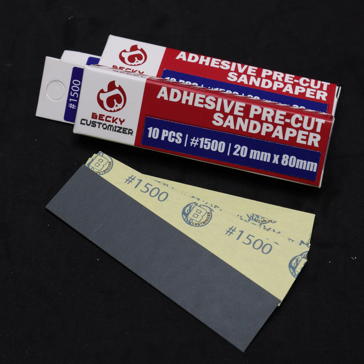 Becky Customizer Sandpaper (Adhesive pre-cut sandpaper)