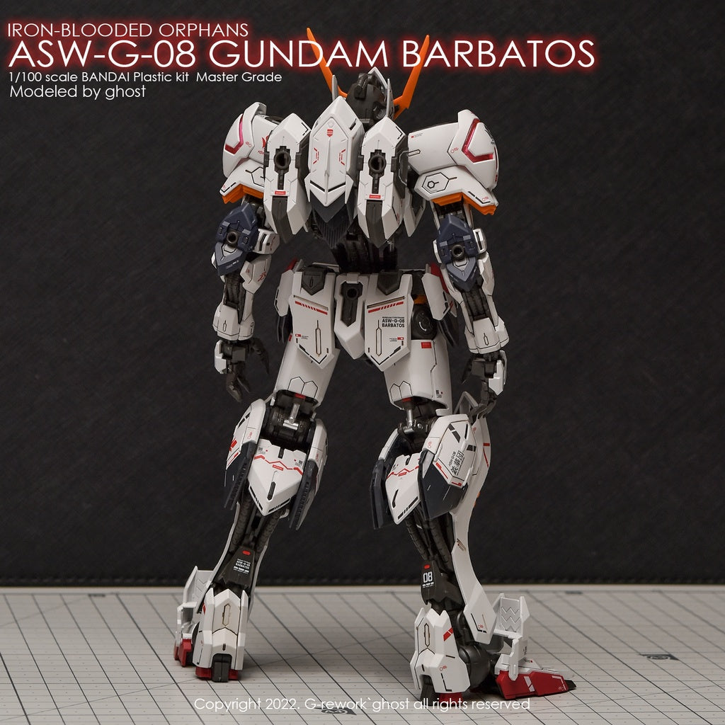 G-Rework MG Barbatos custom design water decal (Renew June 2022)