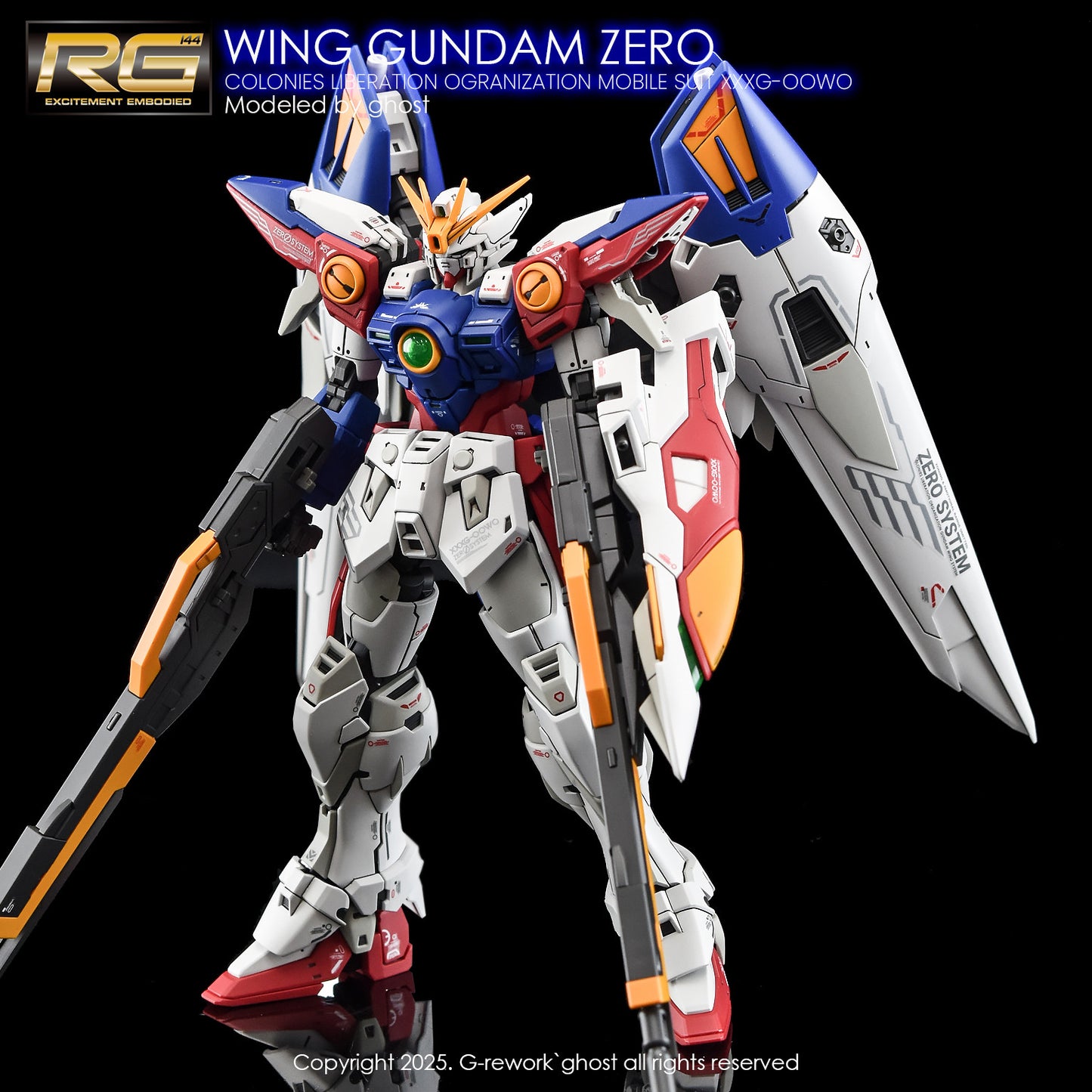 G-Rework [RG] WING GUNDAM ZERO (Water slide decal ONLY)