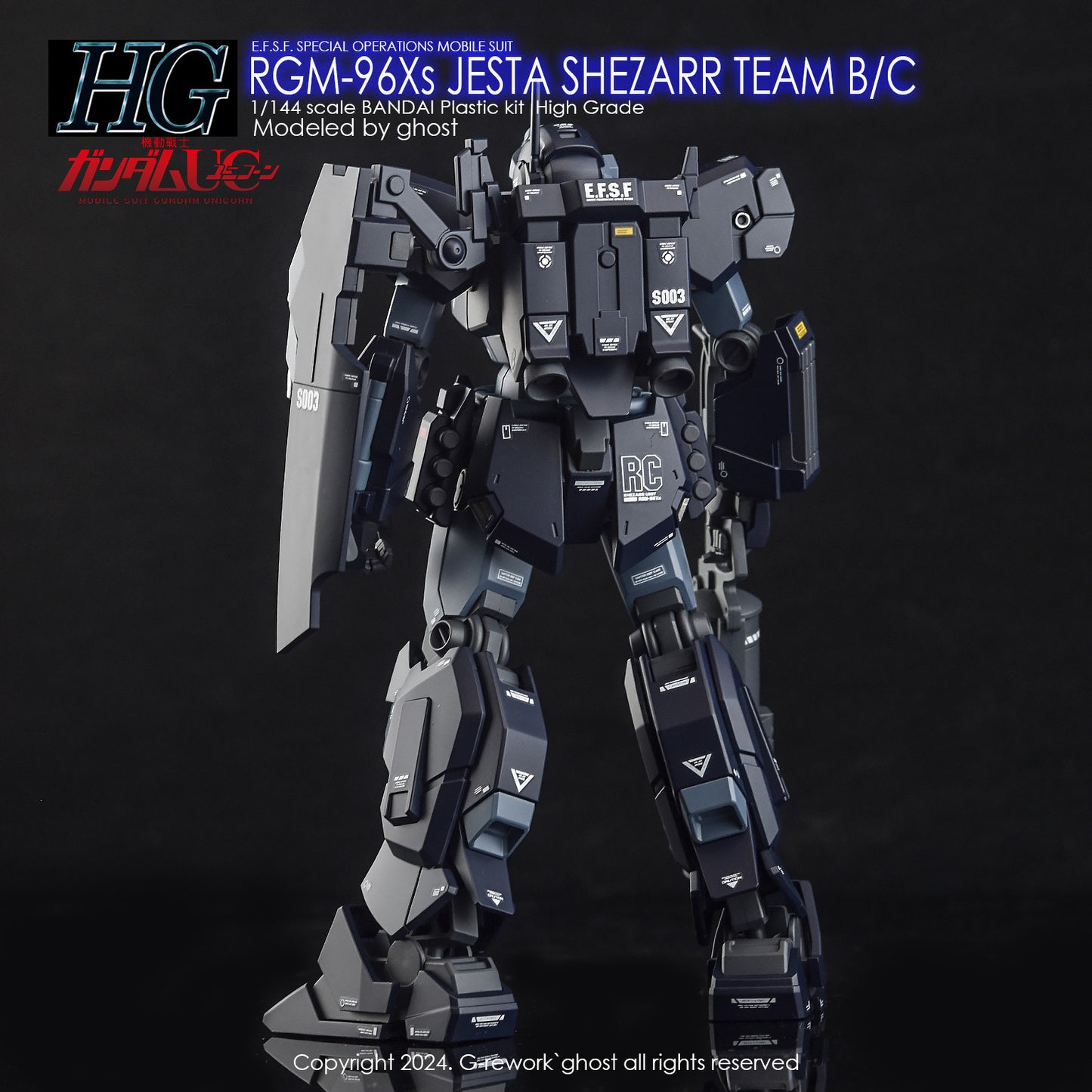 G-Rework [HG] RGM-96Xs JESTA SHEZARR TYPE B/C (water slide decal)