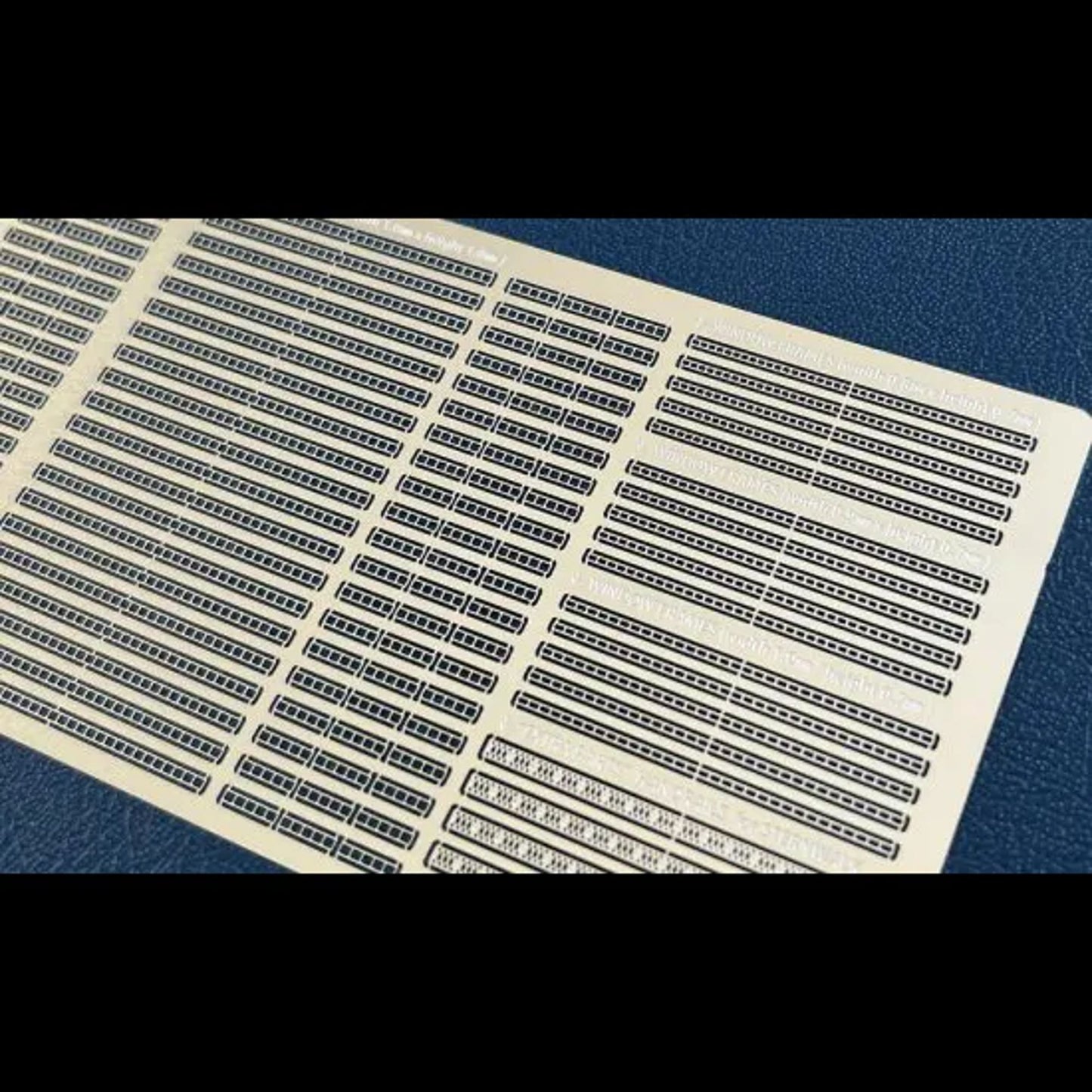 Model Art: [MDF-163] Window Frame IJN Vessel 02 (Photo etch)