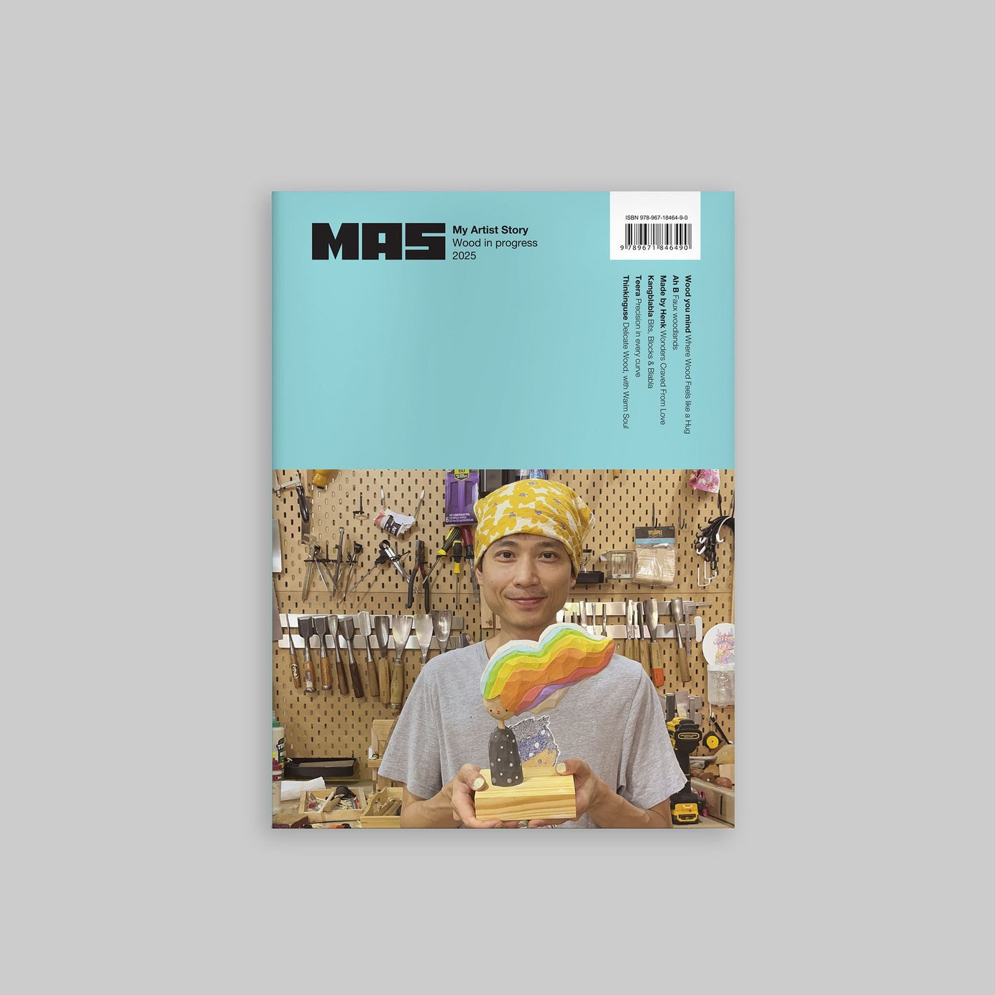 My artist story magazine Issue 3: Wood in progress (Designer toy magazine)