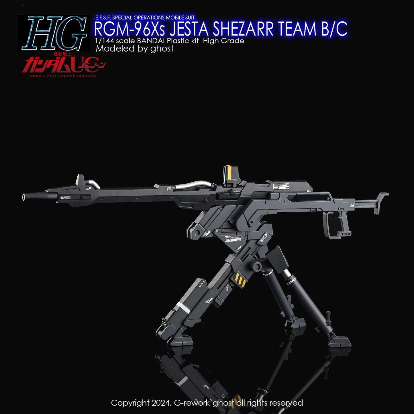 G-Rework [HG] RGM-96Xs JESTA SHEZARR TYPE B/C (water slide decal)