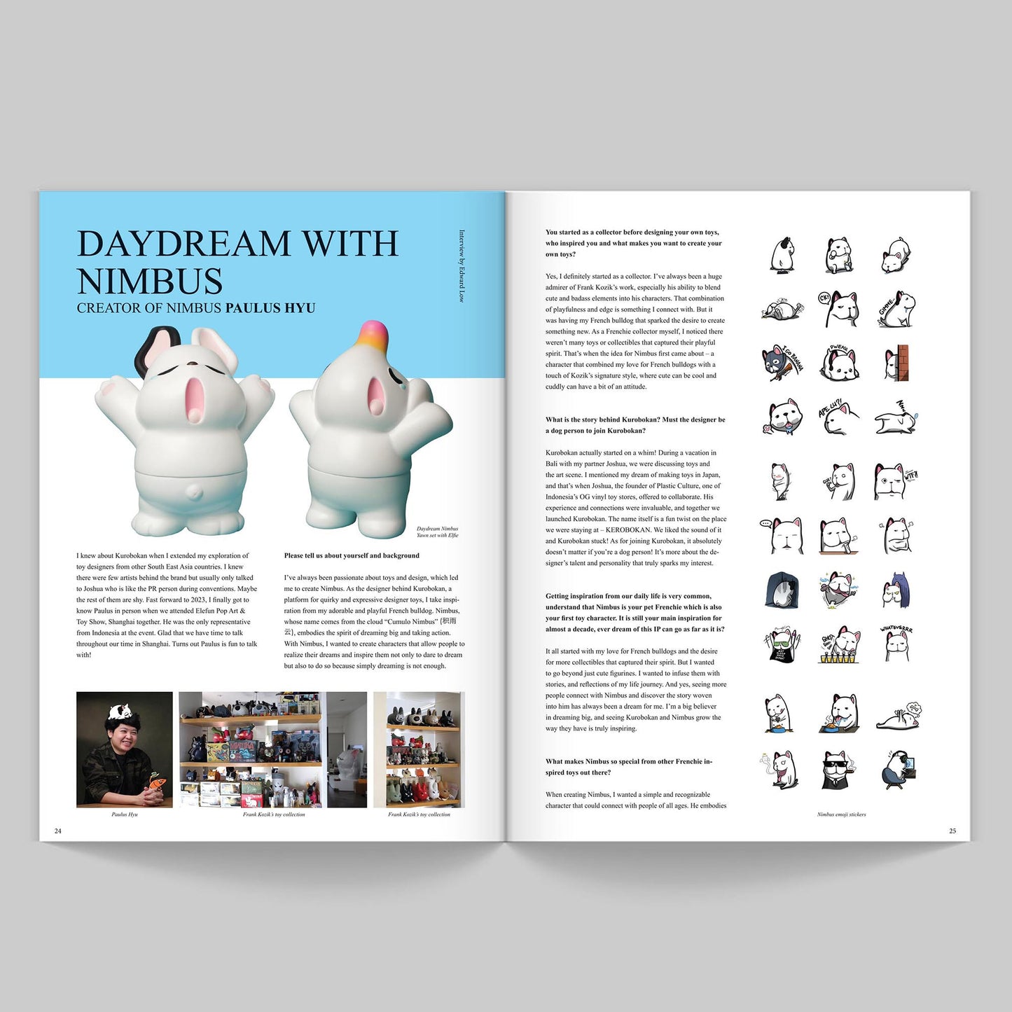 My artist story magazine Issue 1: Keep going (Designer toy magazine)