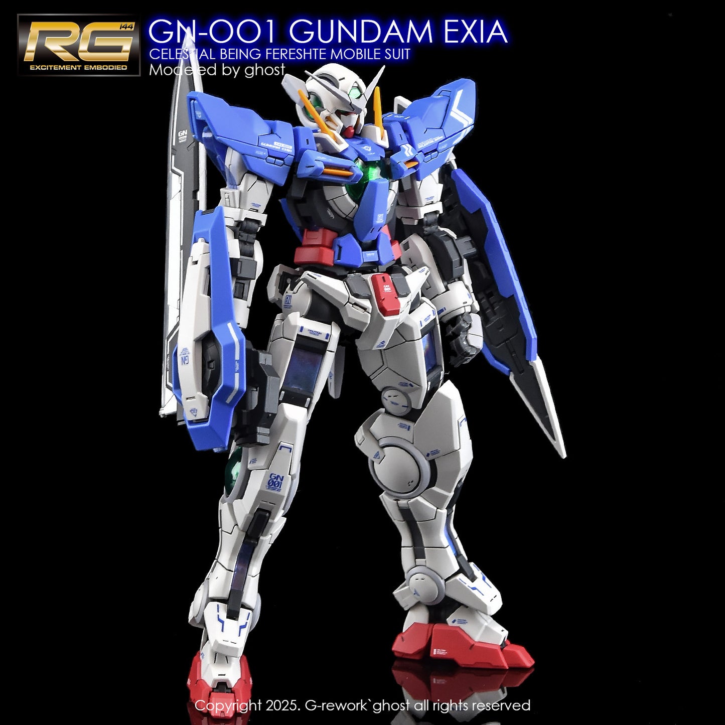 G-Rework [RG] GUNDAM EXIA (Water slide decal ONLY)