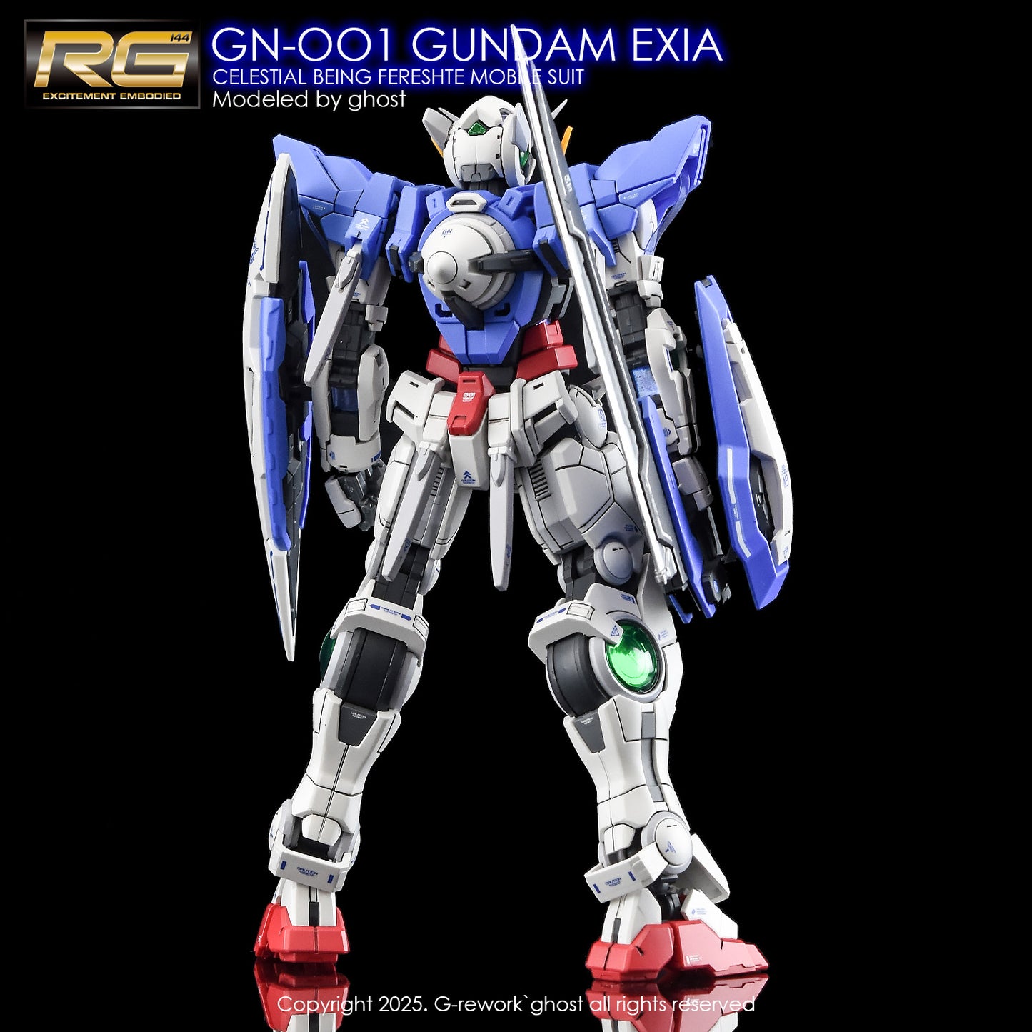 G-Rework [RG] GUNDAM EXIA (Water slide decal ONLY)