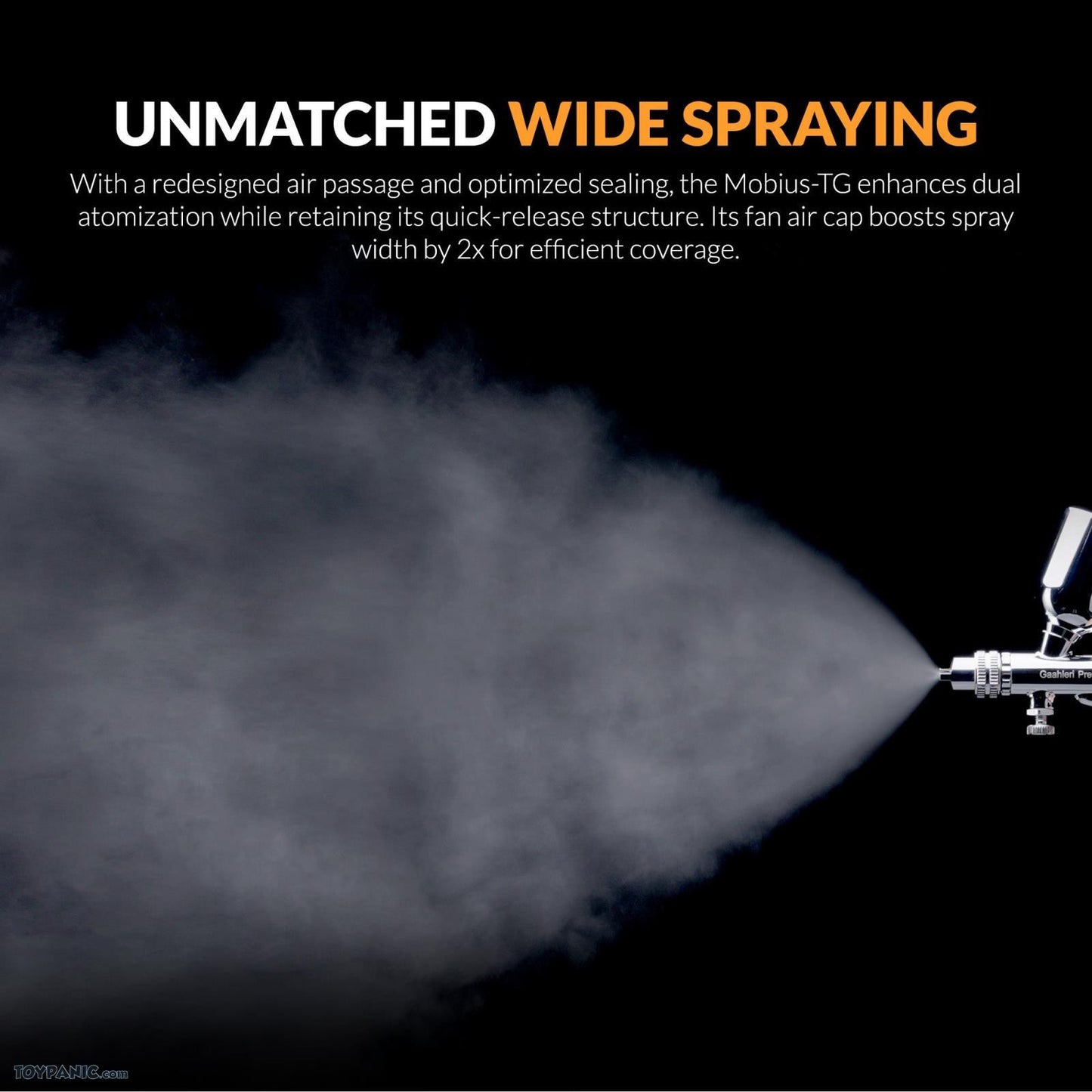 Gaahleri Premium Series GHPM-Mobius TG 0.5mm Airbrush