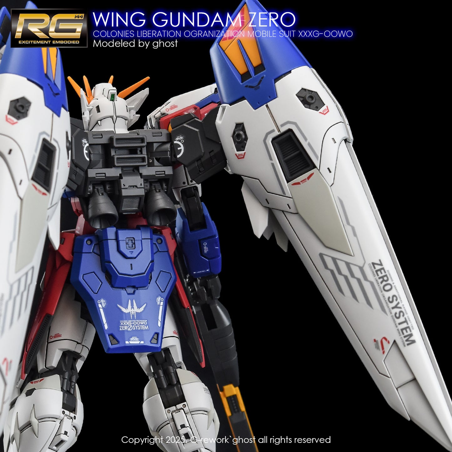G-Rework [RG] WING GUNDAM ZERO (Water slide decal ONLY)