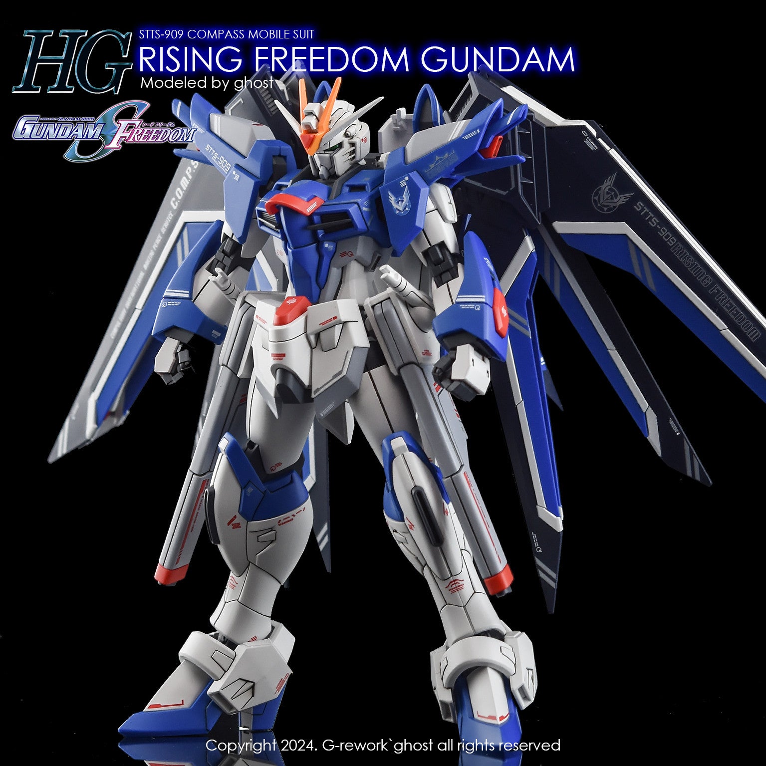 G-REWORK RISING FREEDOM GUNDAM (Water slide decal) – Becky Customizer Store