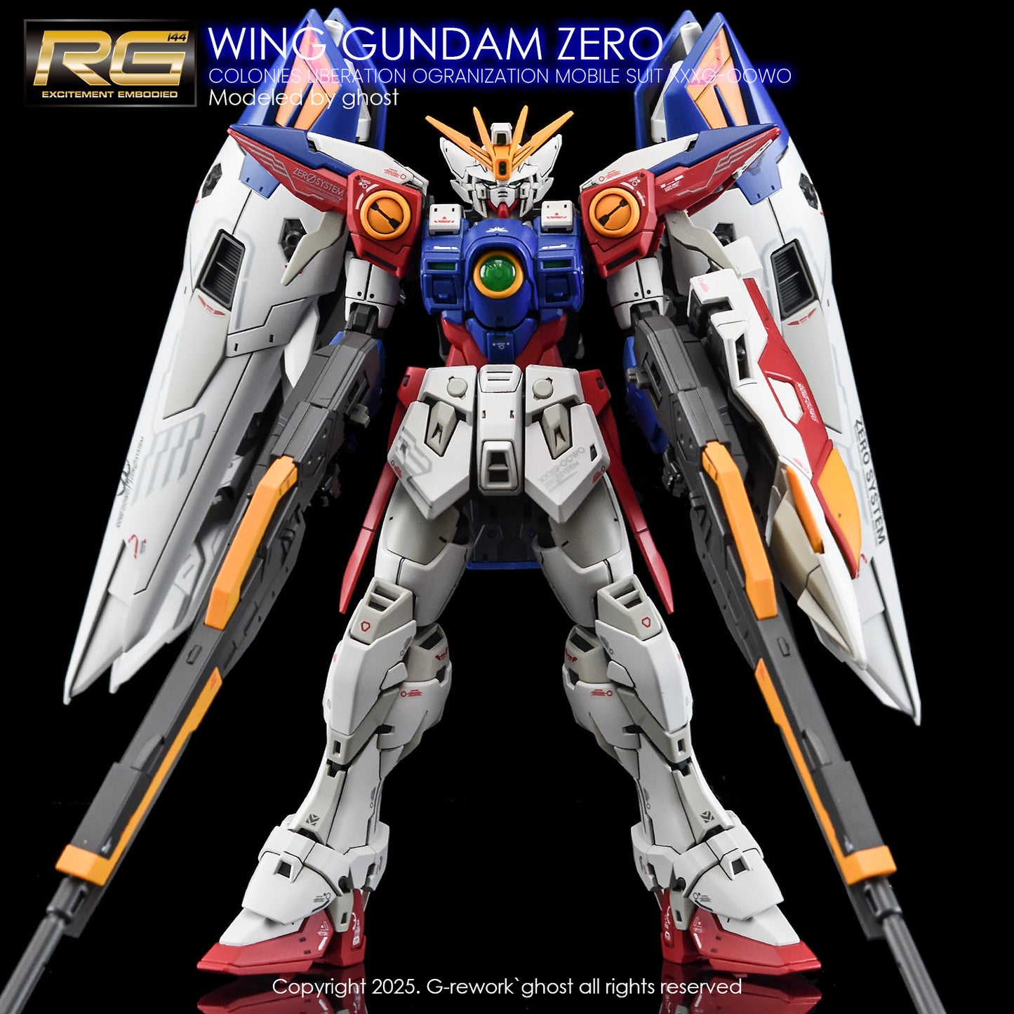 G-Rework [RG] WING GUNDAM ZERO (Water slide decal ONLY)