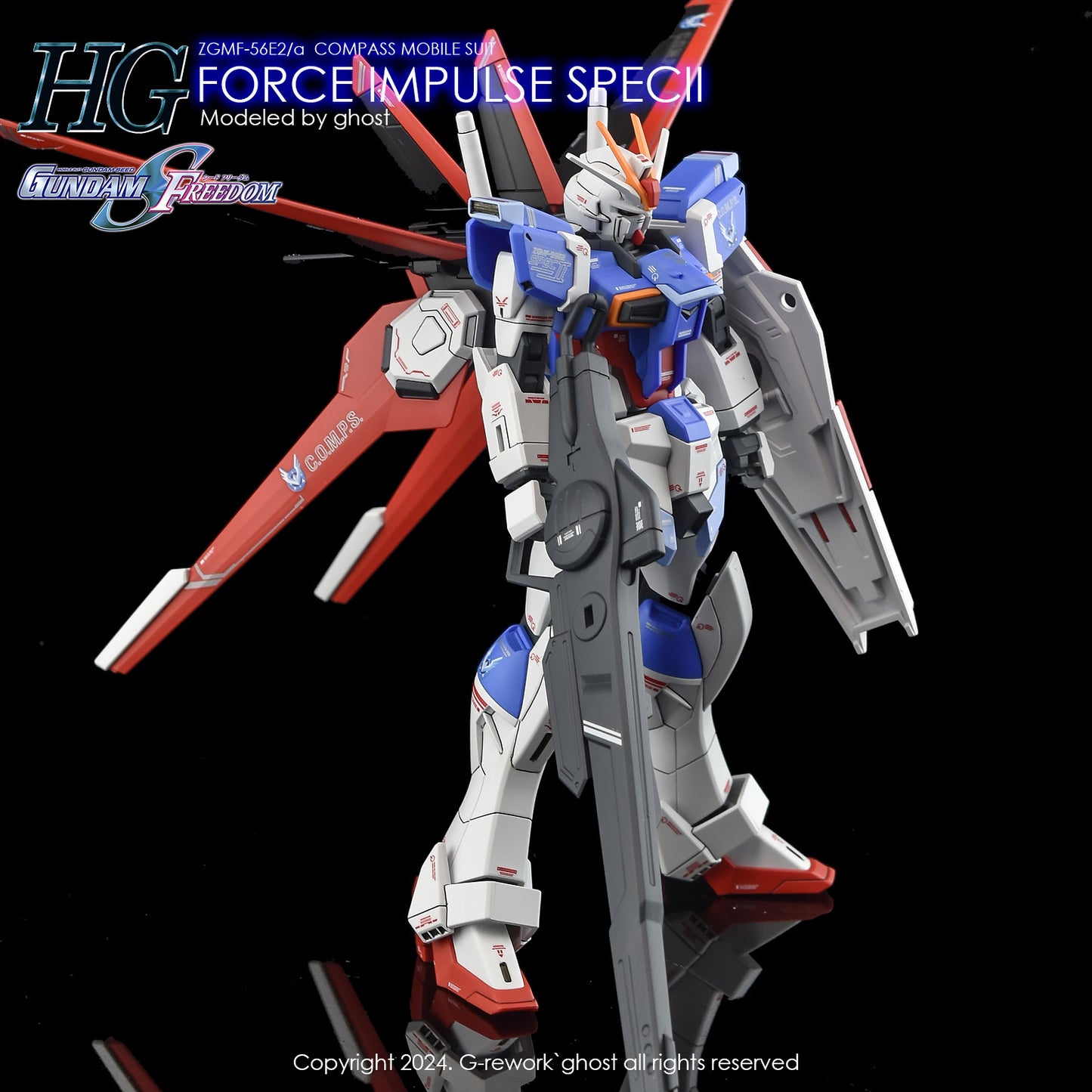 G-Rework [HG] SEED FORCE IMPULSE GUNDAM (water slide decal)