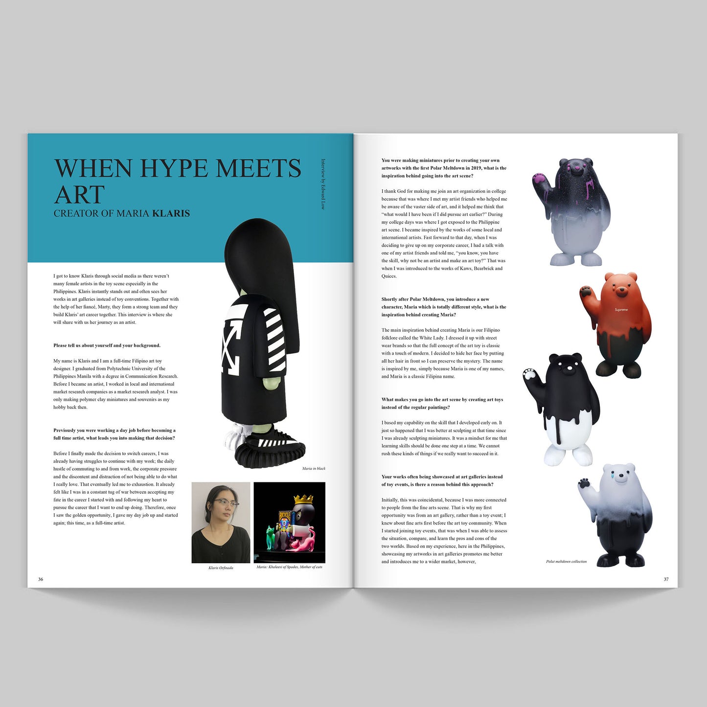 My artist story magazine Issue 2: Imaginary World (Designer toy magazine)