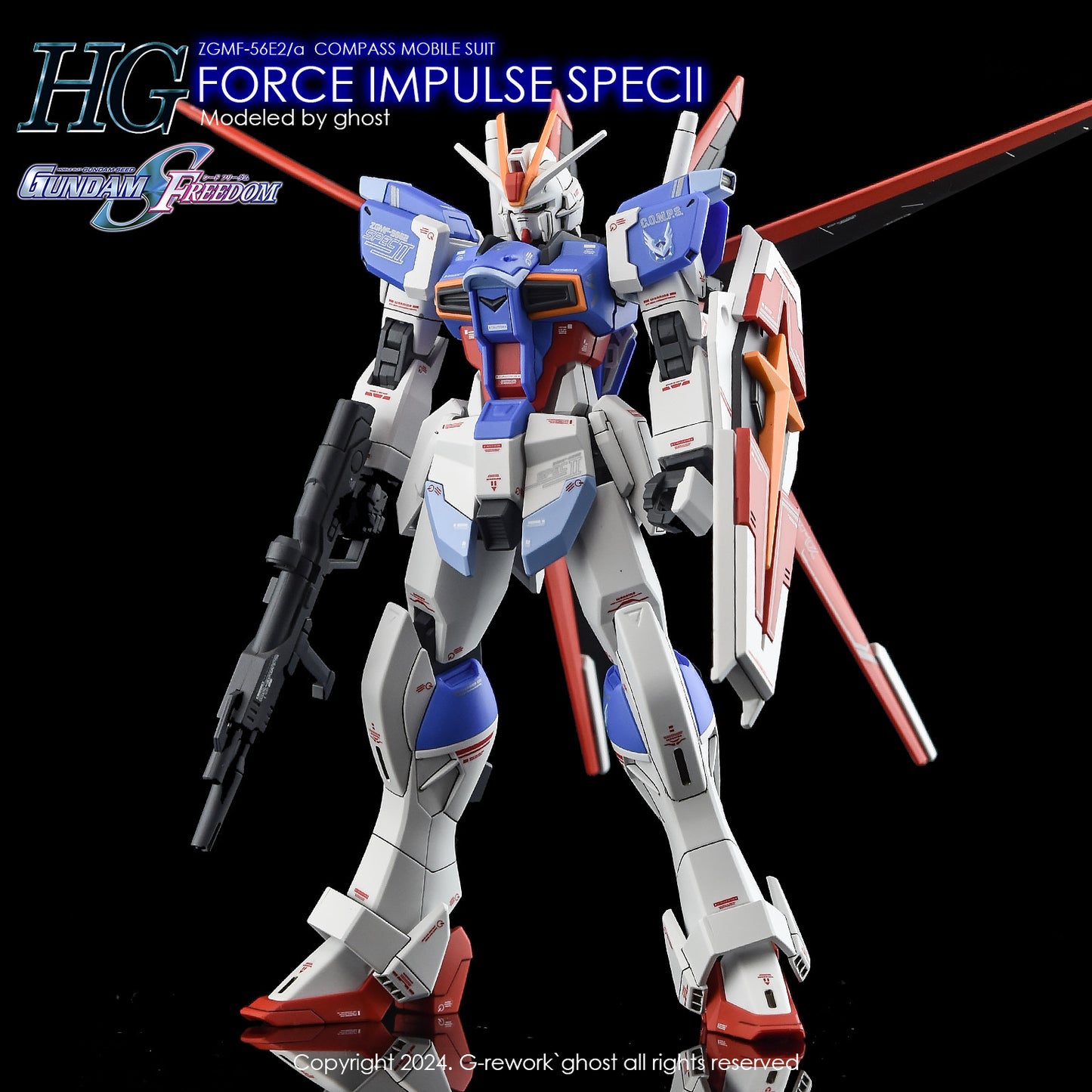 G-Rework [HG] SEED FORCE IMPULSE GUNDAM (water slide decal)