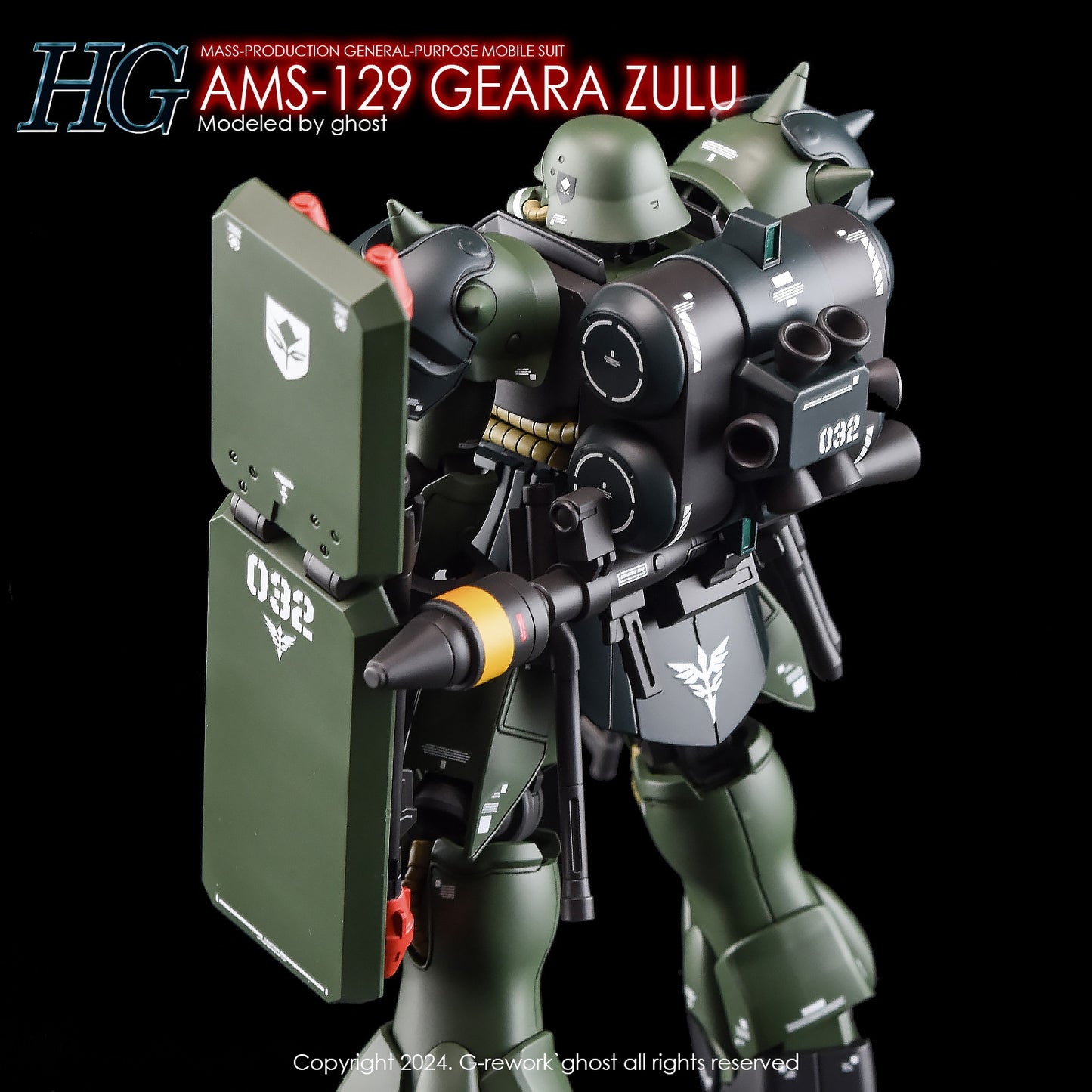 G-Rework HG GEARA ZULU (water slide water)