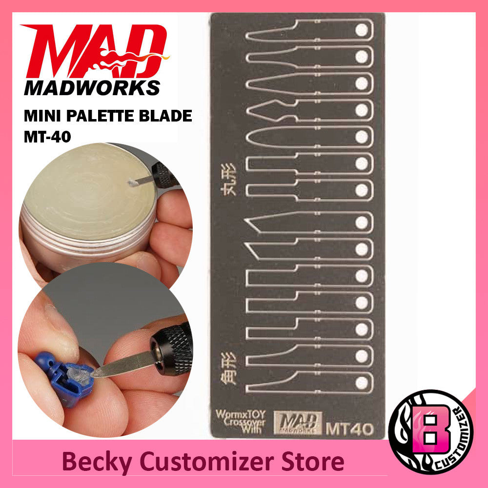 MADWORKS photo etched mini palette blade (for putty filling)