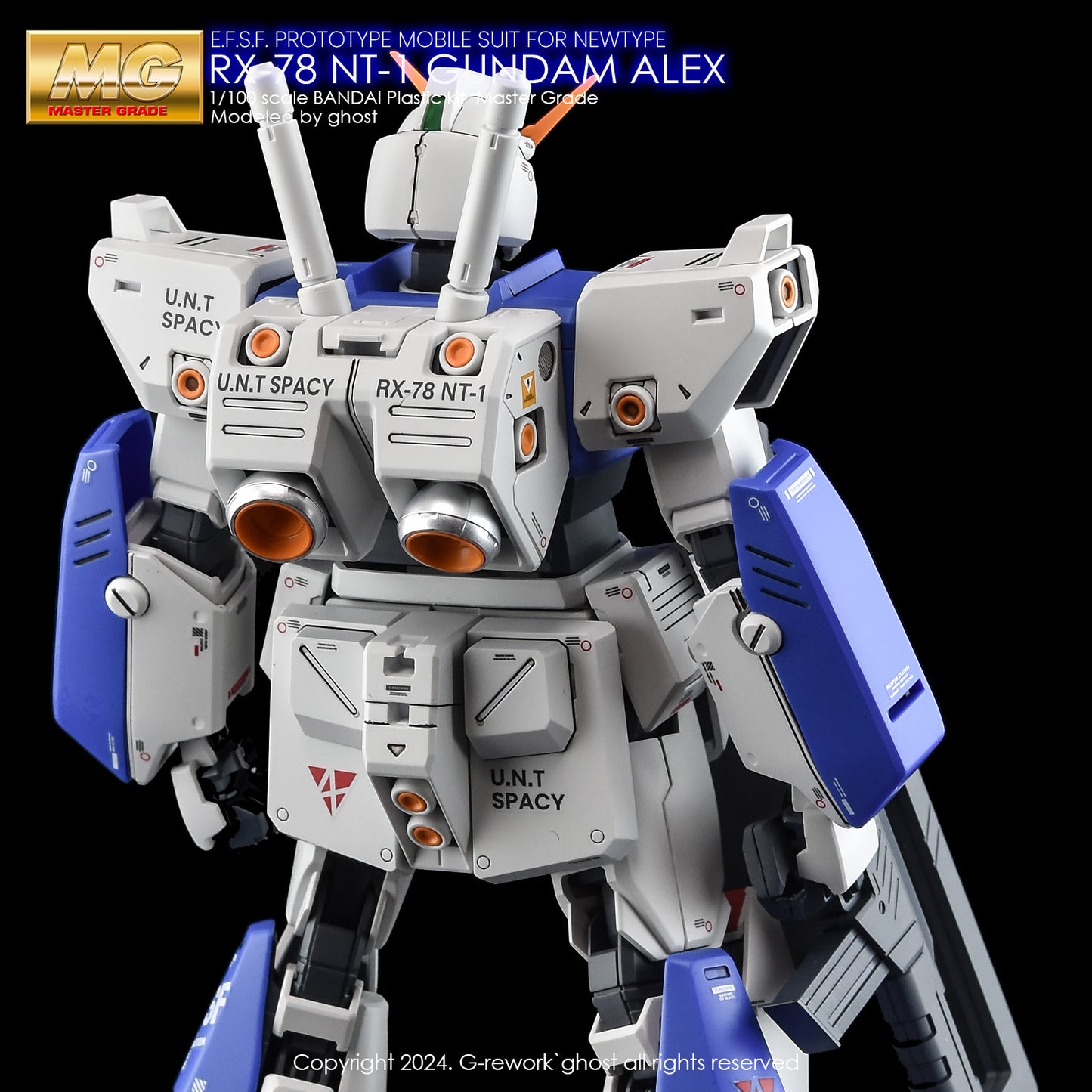 G-Rework [MG] Gundam ALEX (water slide decal)