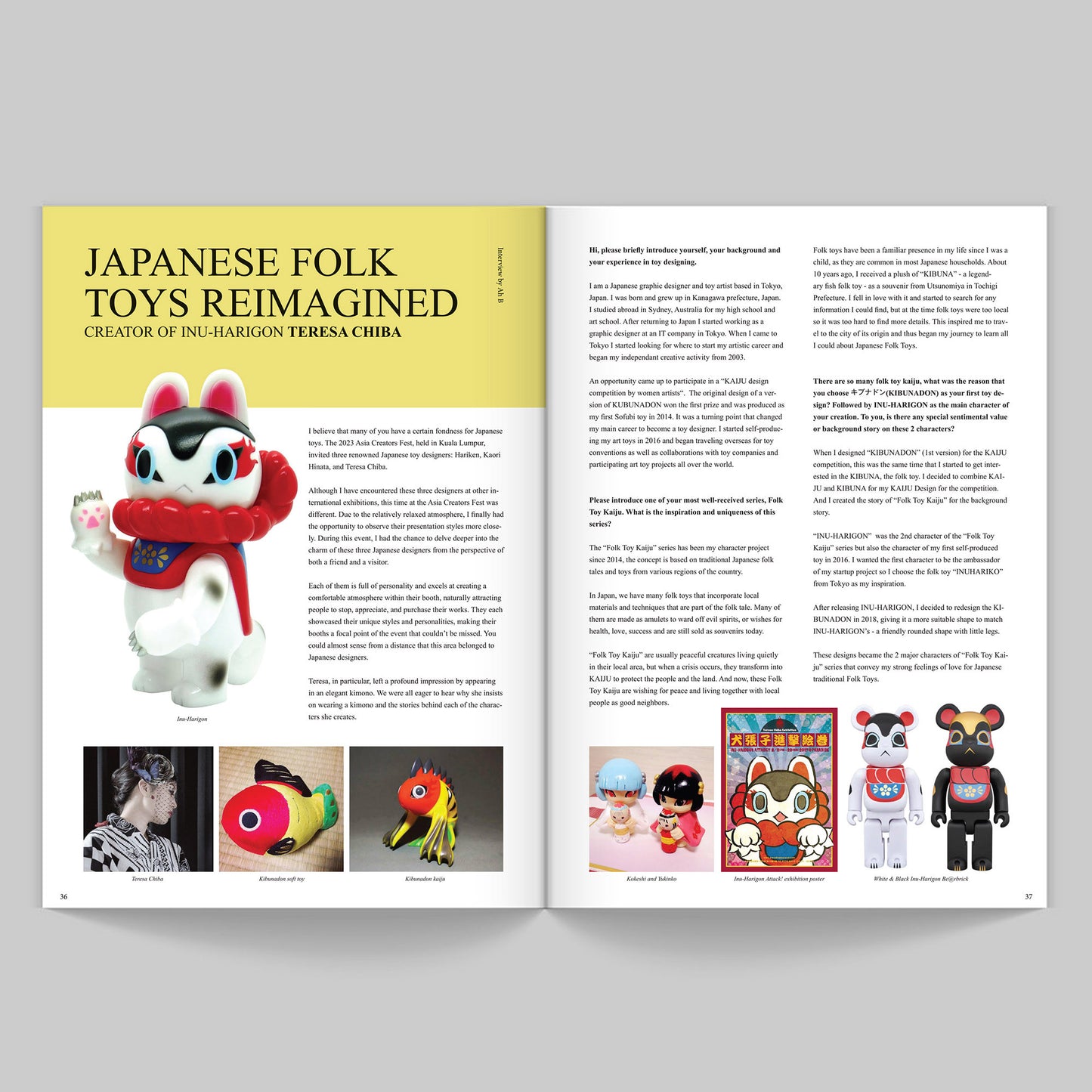 My artist story magazine Issue 1: Keep going (Designer toy magazine)