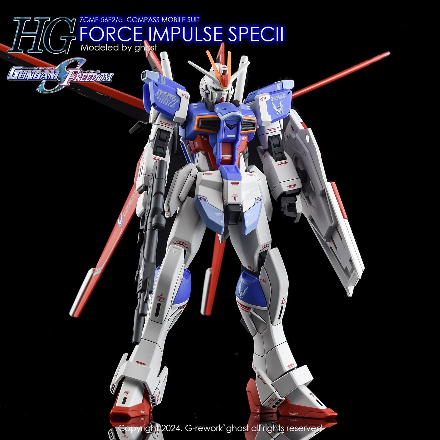 G-Rework [HG] SEED FORCE IMPULSE GUNDAM (water slide decal)