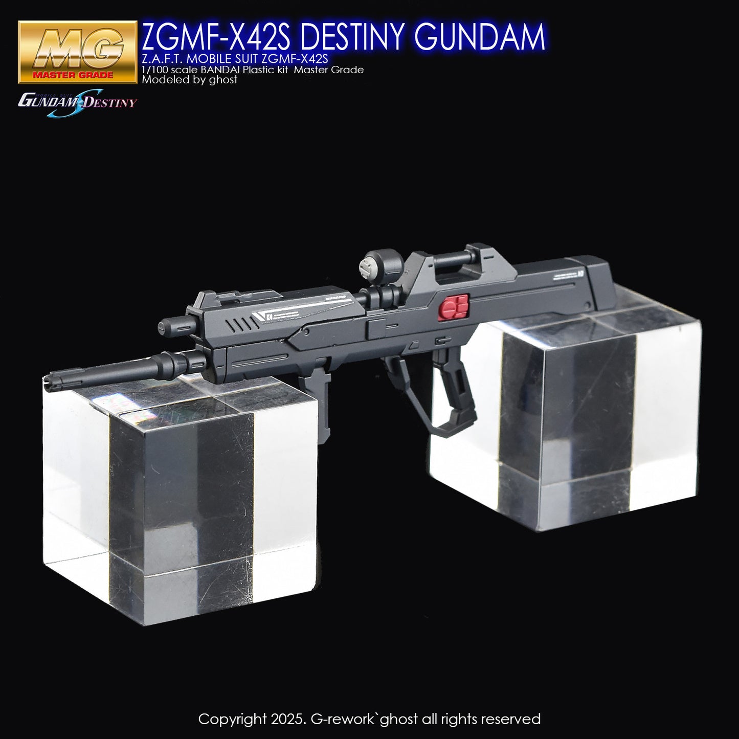 G-Rework [MG] SEED DESTINY GUNDAM (WATER DECAL ONLY)