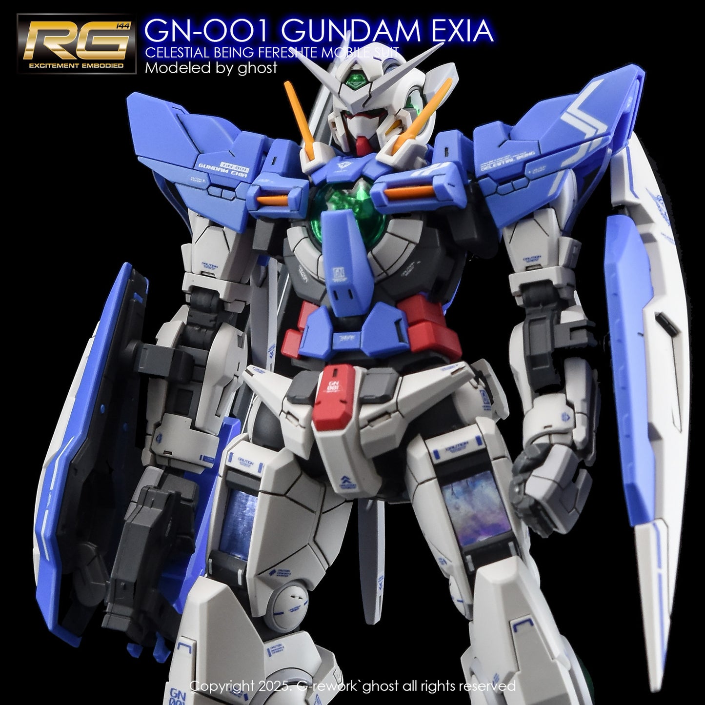 G-Rework [RG] GUNDAM EXIA (Water slide decal ONLY)