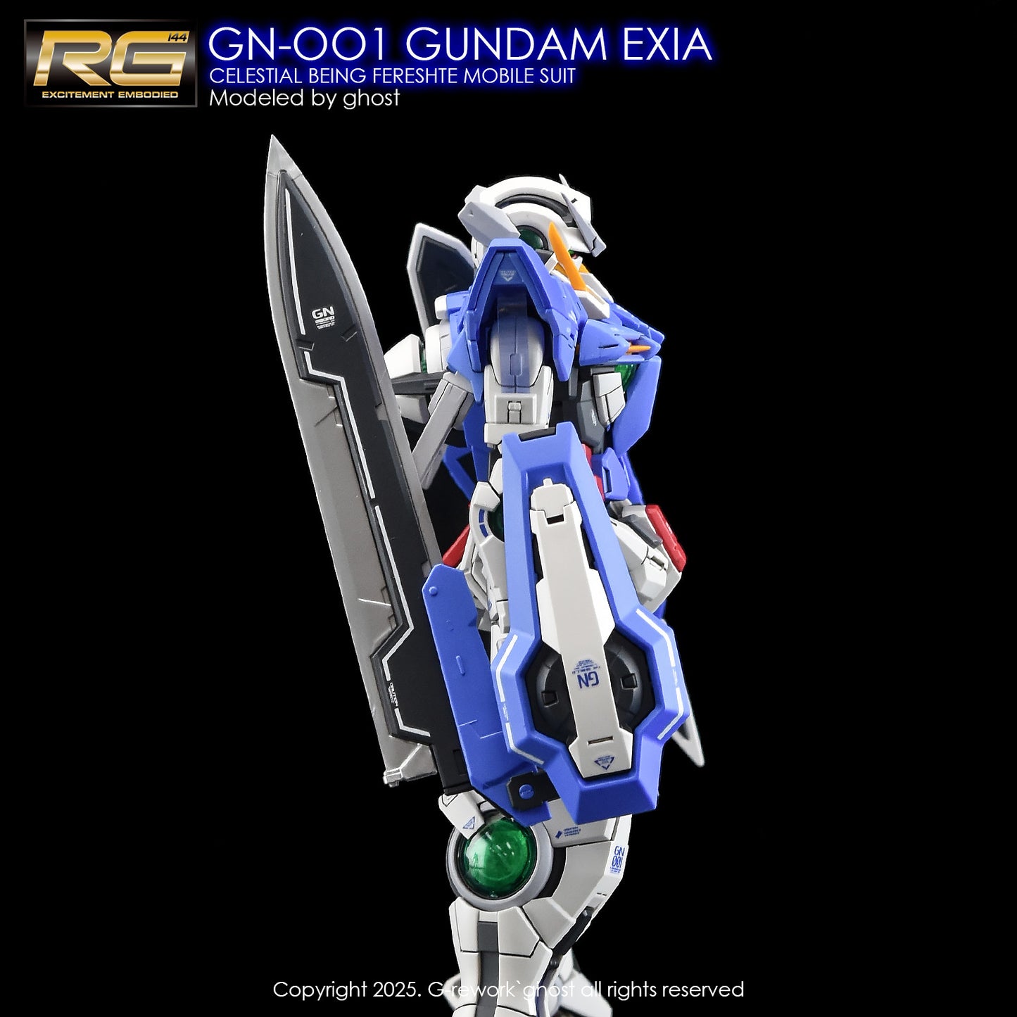 G-Rework [RG] GUNDAM EXIA (Water slide decal ONLY)